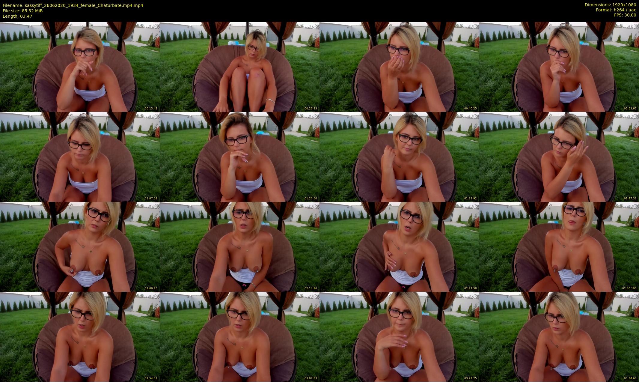 sassytiff — 4 minute Chaturbate couple cam show recording, 1080p, Jun 26, 2020