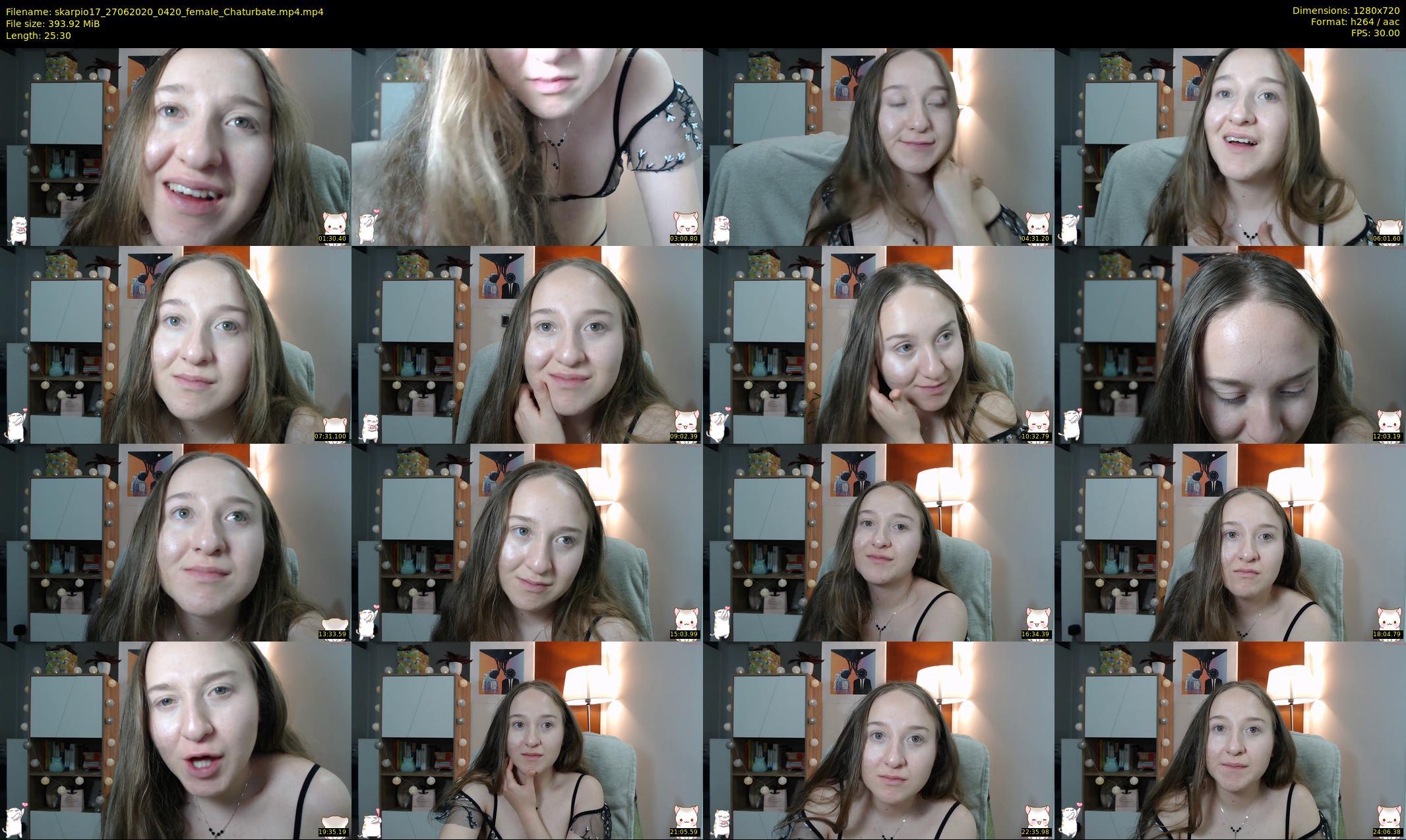 skarpio17 — 26 minute Chaturbate female cam show recording, 720p, Jun 27, 2020