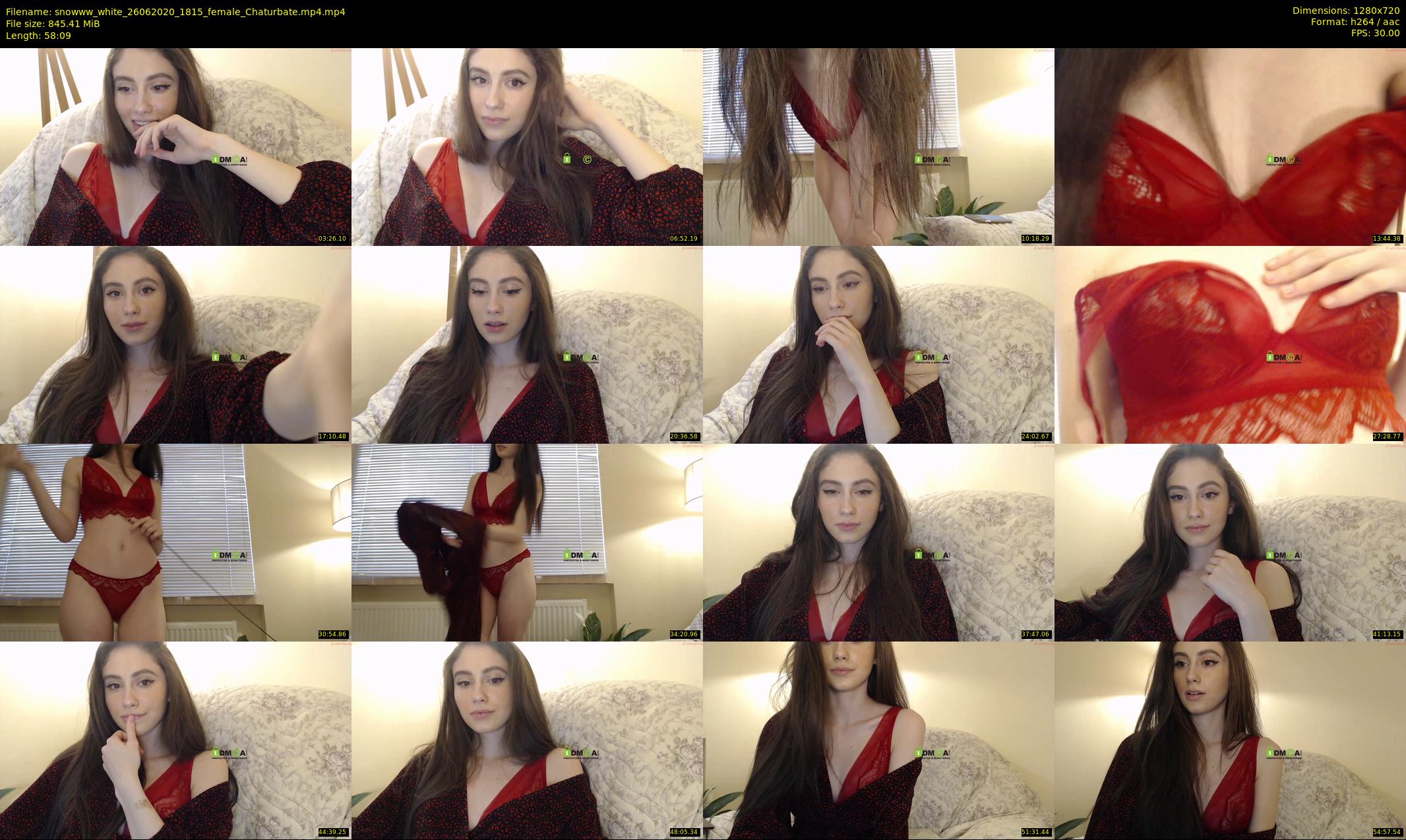 snowww_white — 59 minute Chaturbate female cam show recording, 720p, Jun 26, 2020