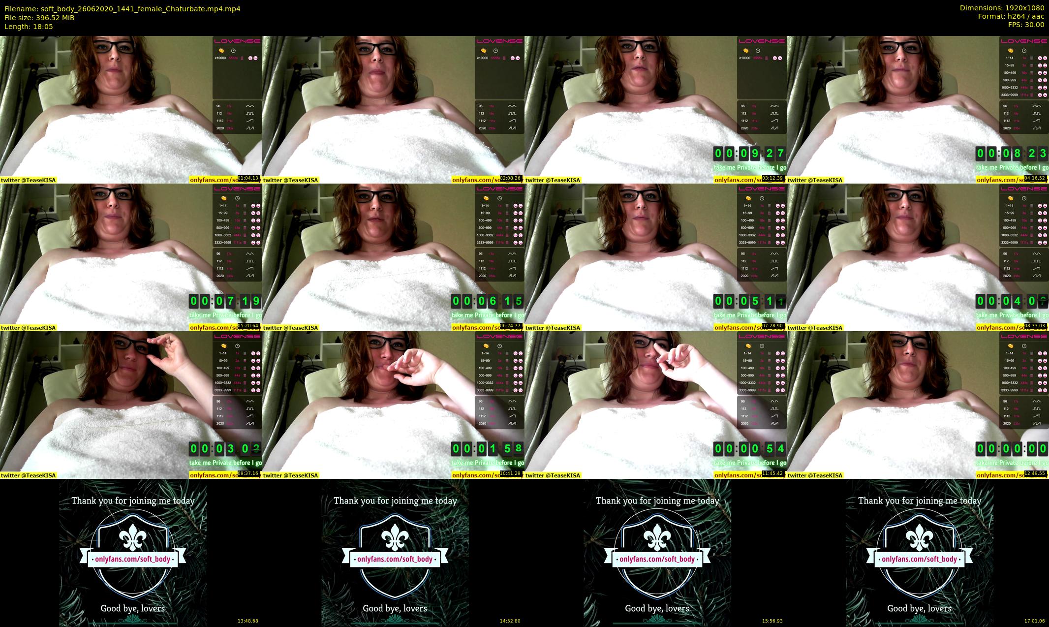 soft_body — 19 minute Chaturbate female cam show recording, 1080p, Jun 26, 2020