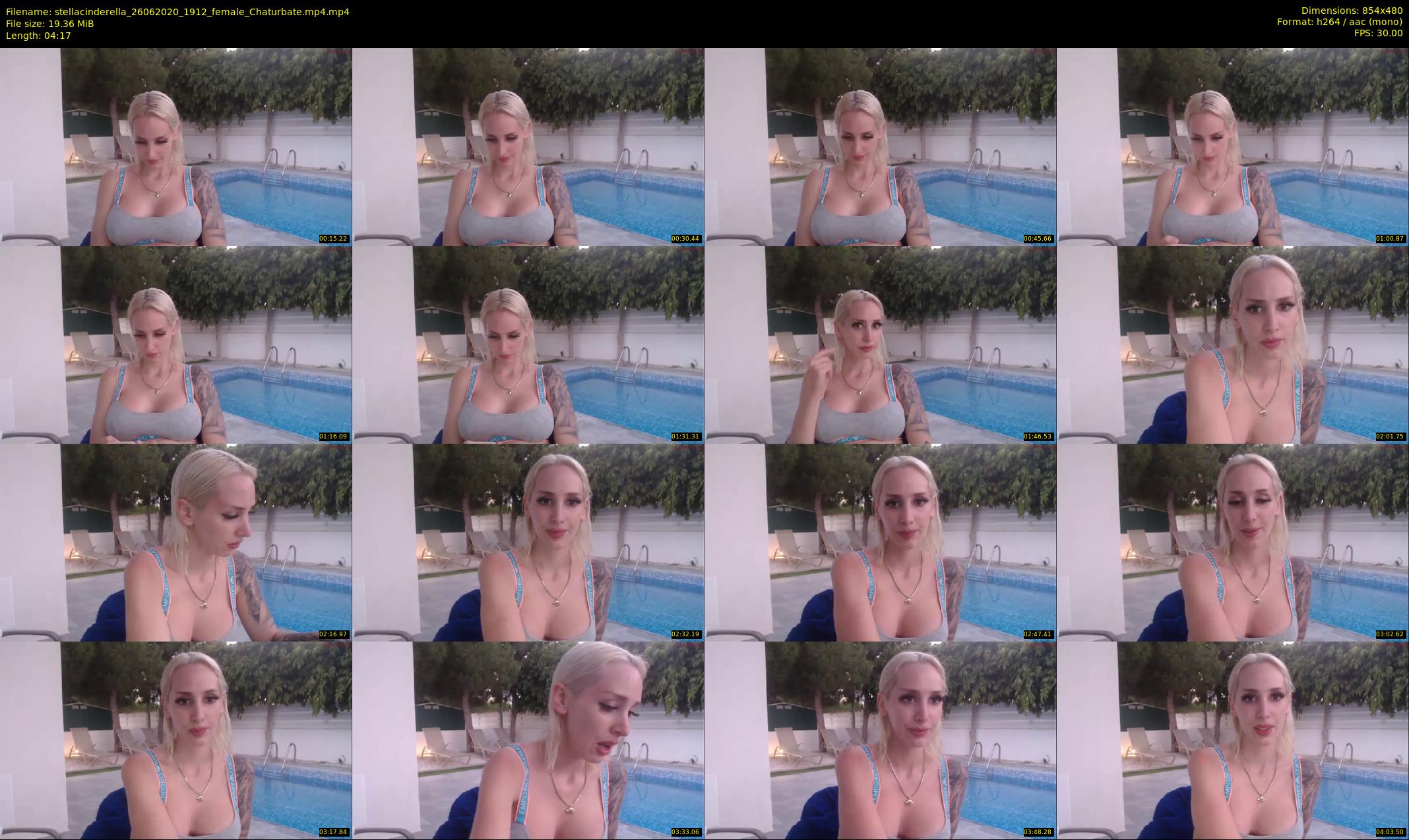stellacinderella — 5 minute Chaturbate female cam show recording, 480p, Jun 26, 2020