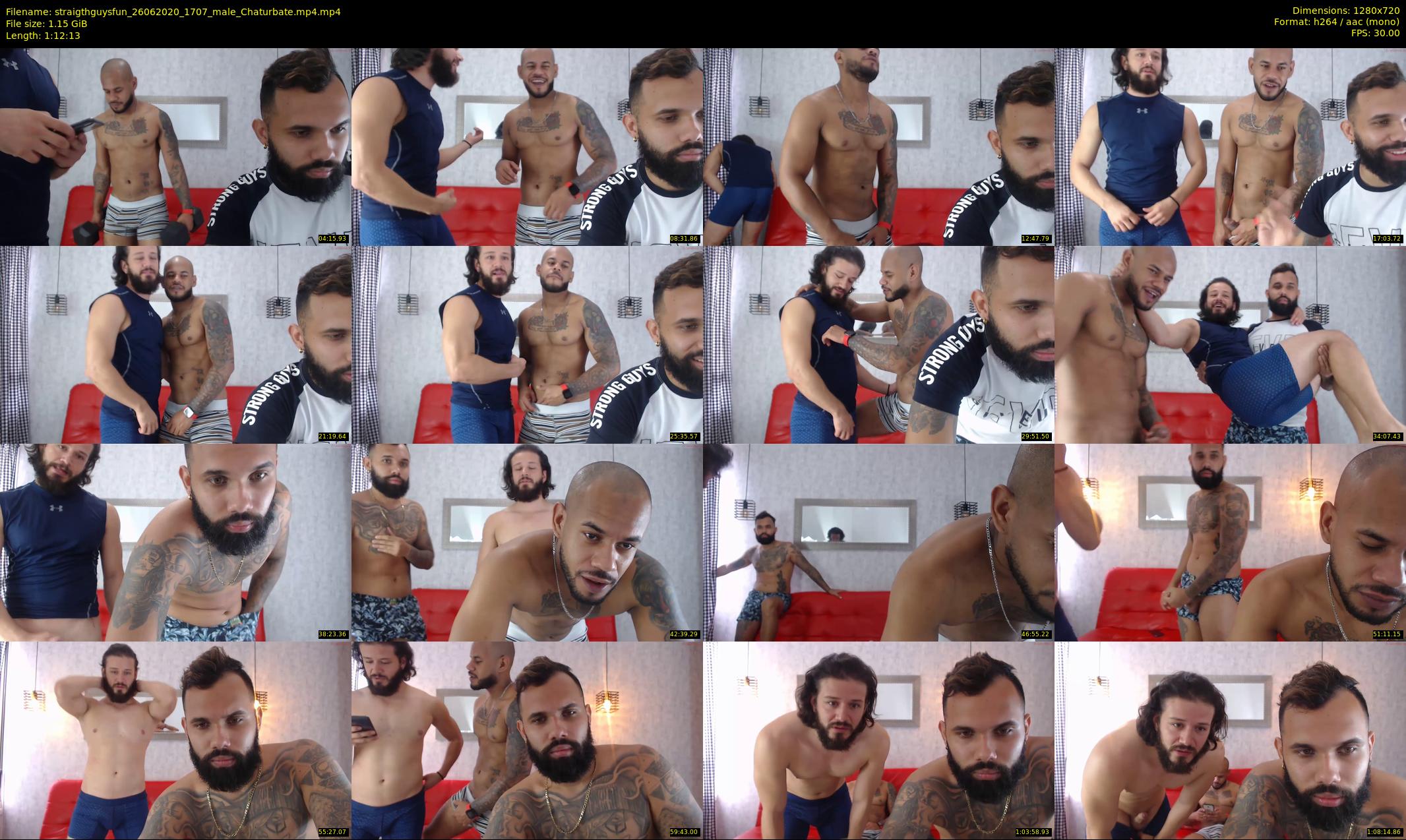 straigthguysfun — 73 minute Chaturbate male cam show recording, 720p, Jun 26, 2020