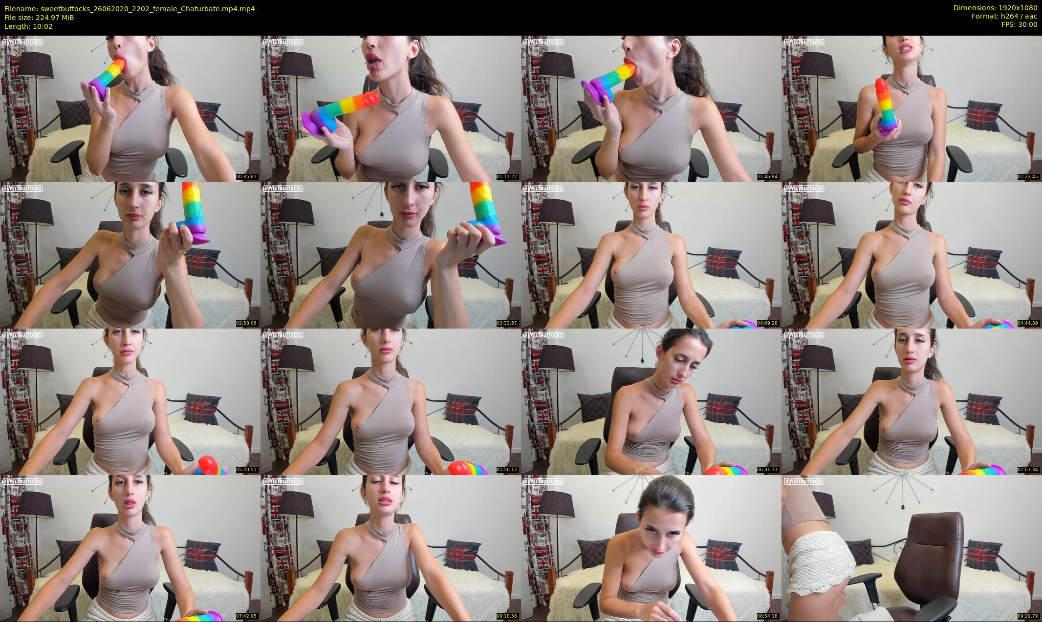 sweetbuttocks — 11 minute Chaturbate female cam show recording, 1080p, Jun 26, 2020