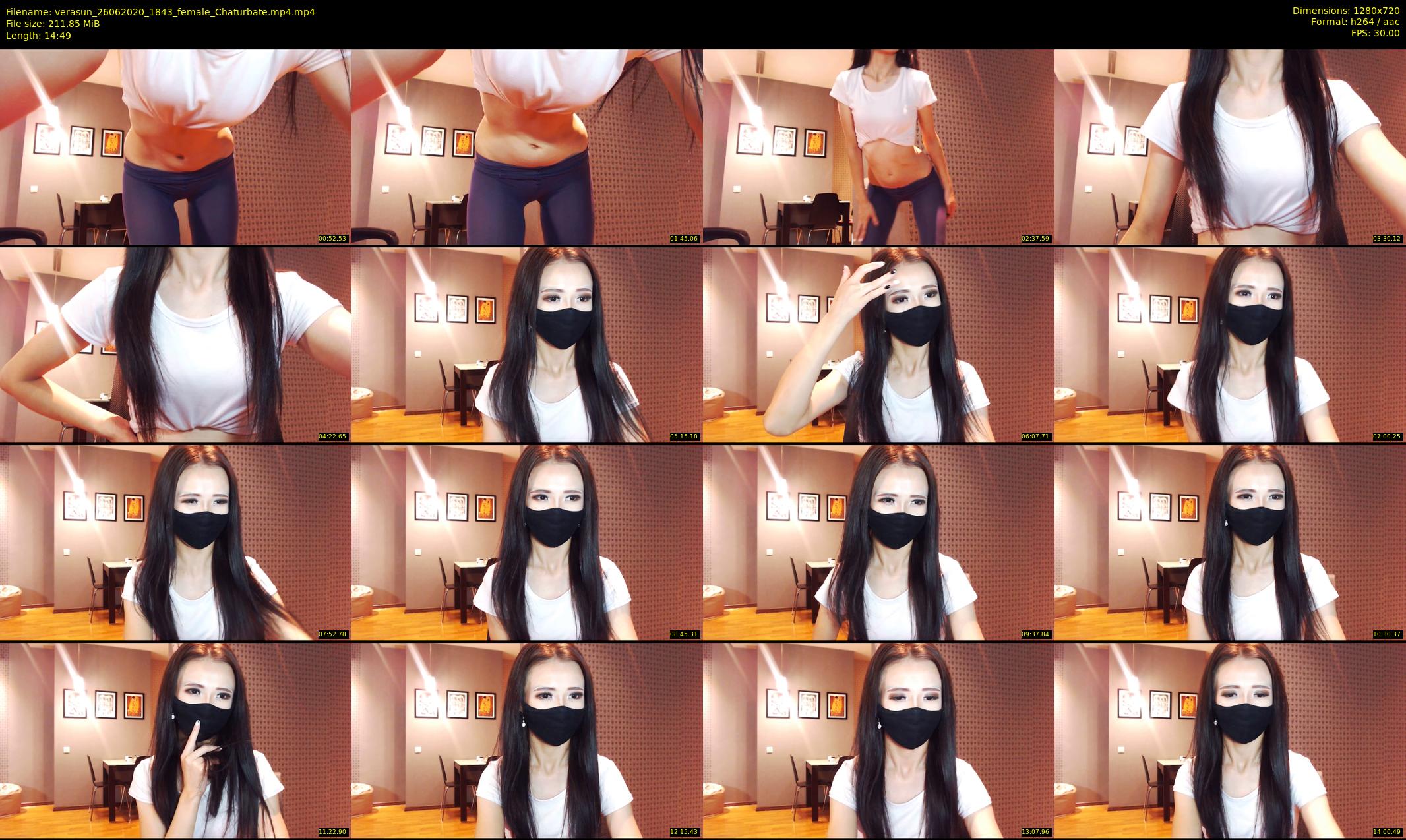 verasun — 15 minute Chaturbate female cam show recording, 720p, Jun 26, 2020