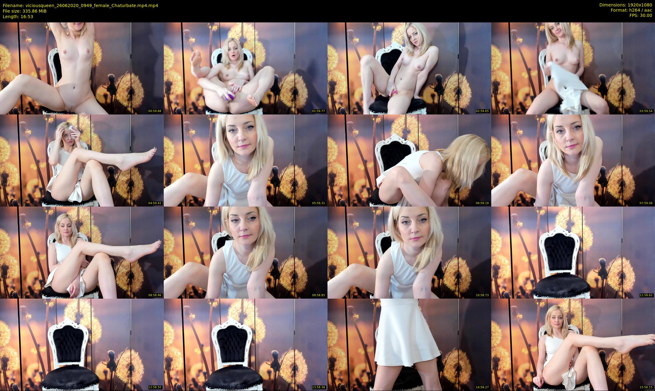 viciousqueen — 17 minute Chaturbate female cam show recording, 1080p, Jun 26, 2020