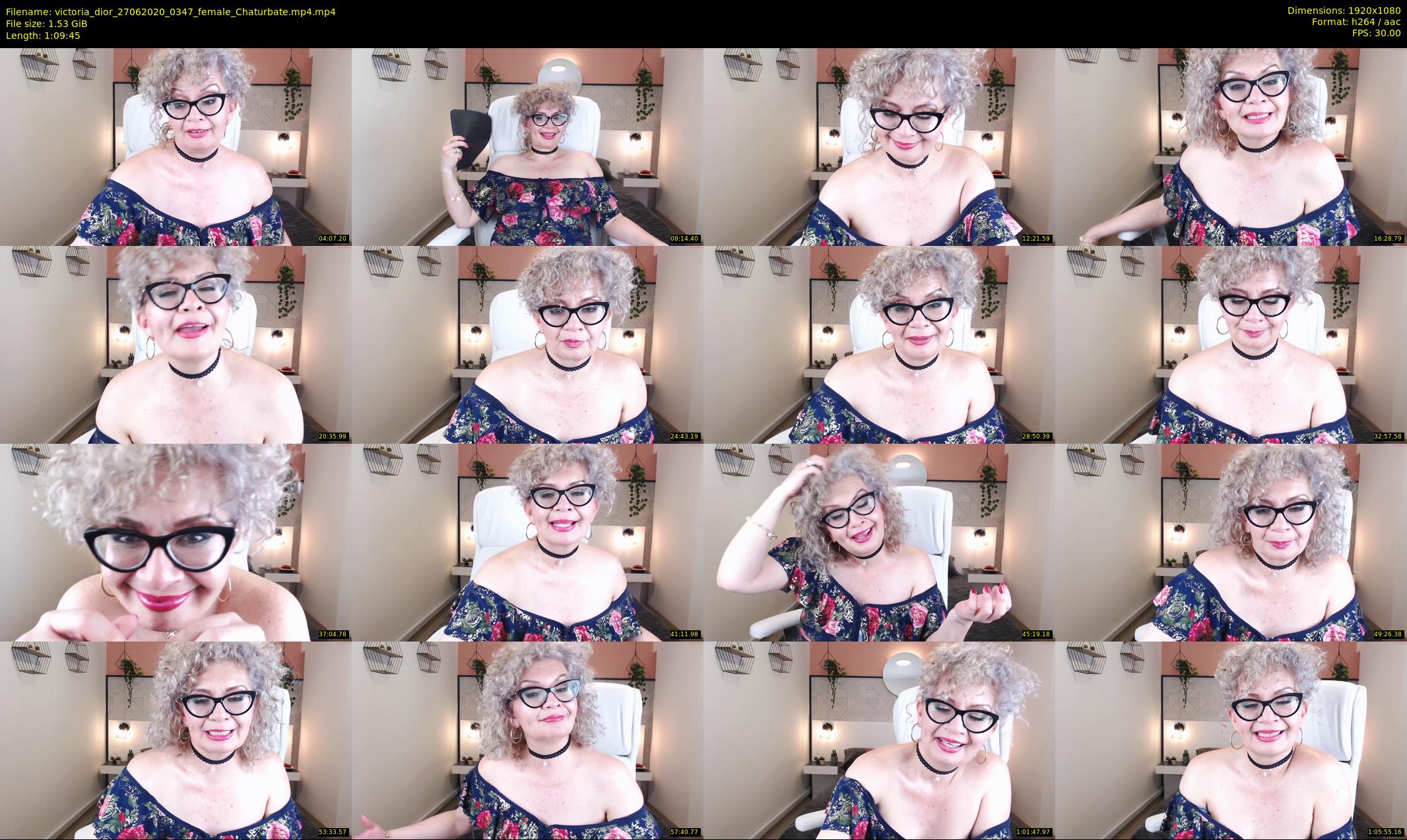 victoria_dior — 70 minute Chaturbate female cam show recording, 1080p, Jun 27, 2020