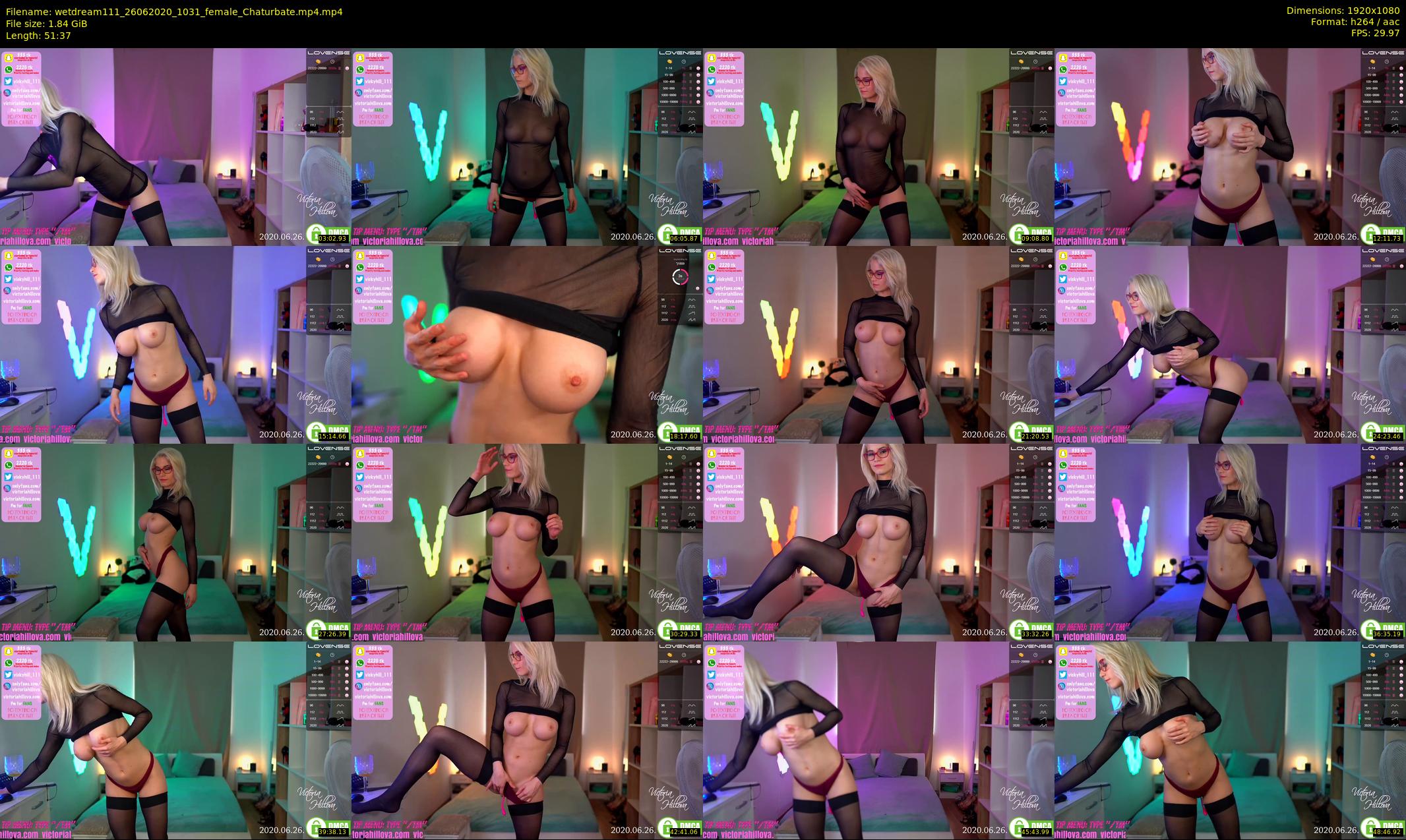 wetdream111 — 52 minute Chaturbate couple cam show recording, 1080p, Jun 26, 2020