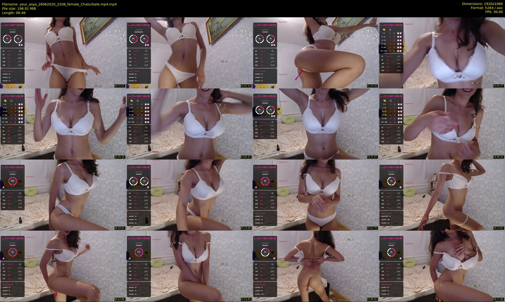 your_asya — 9 minute Chaturbate female cam show recording, 1080p, Jun 26, 2020
