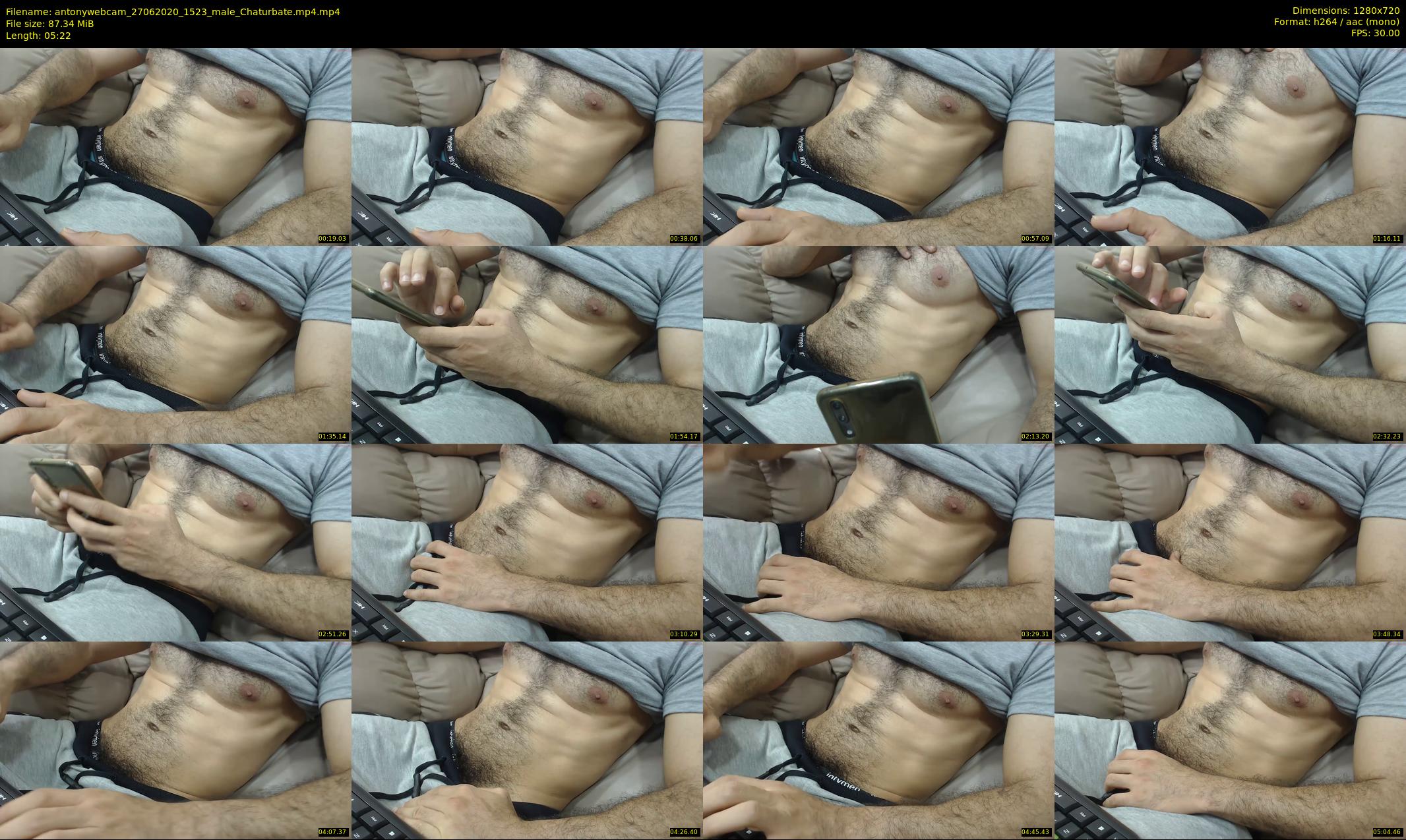antonywebcam — 6 minute Chaturbate male cam show recording, 720p, Jun 27, 2020