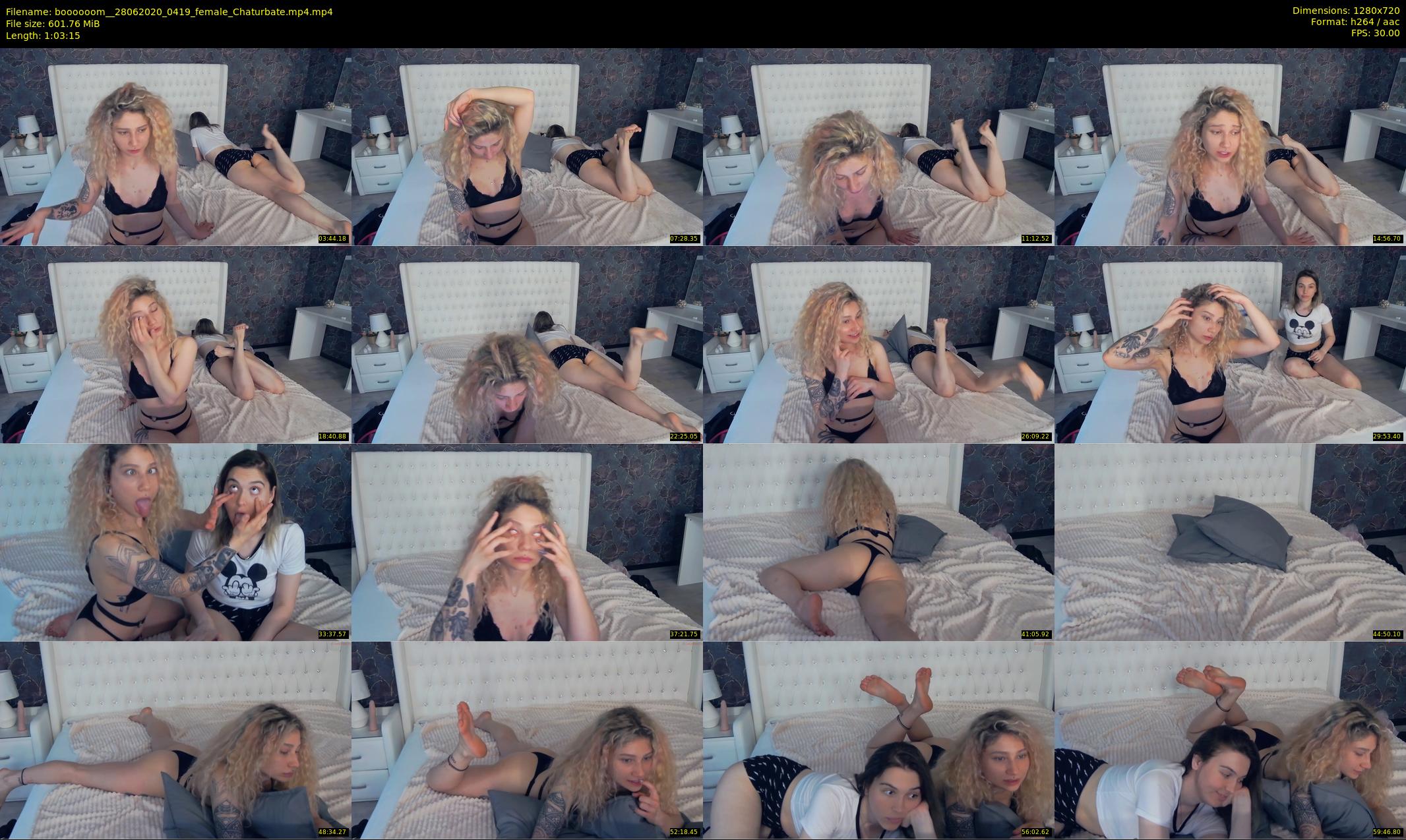 boooooom_ — 64 minute Chaturbate female cam show recording, 720p, Jun 28, 2020