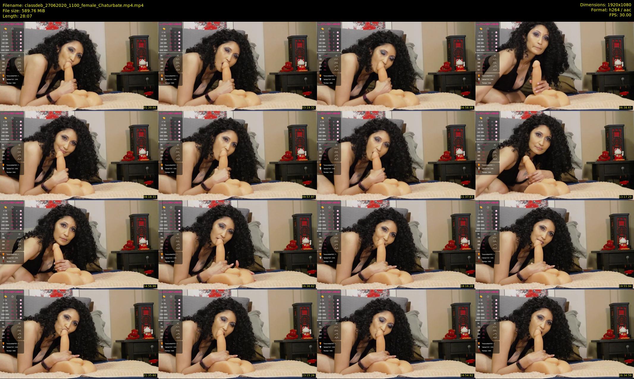 classdeb — 29 minute Chaturbate female cam show recording, 1080p, Jun 27, 2020