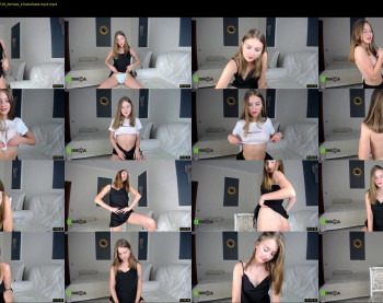 cute18cute — 70 minute Chaturbate female cam show recording, 1080p, Jun 27, 2020