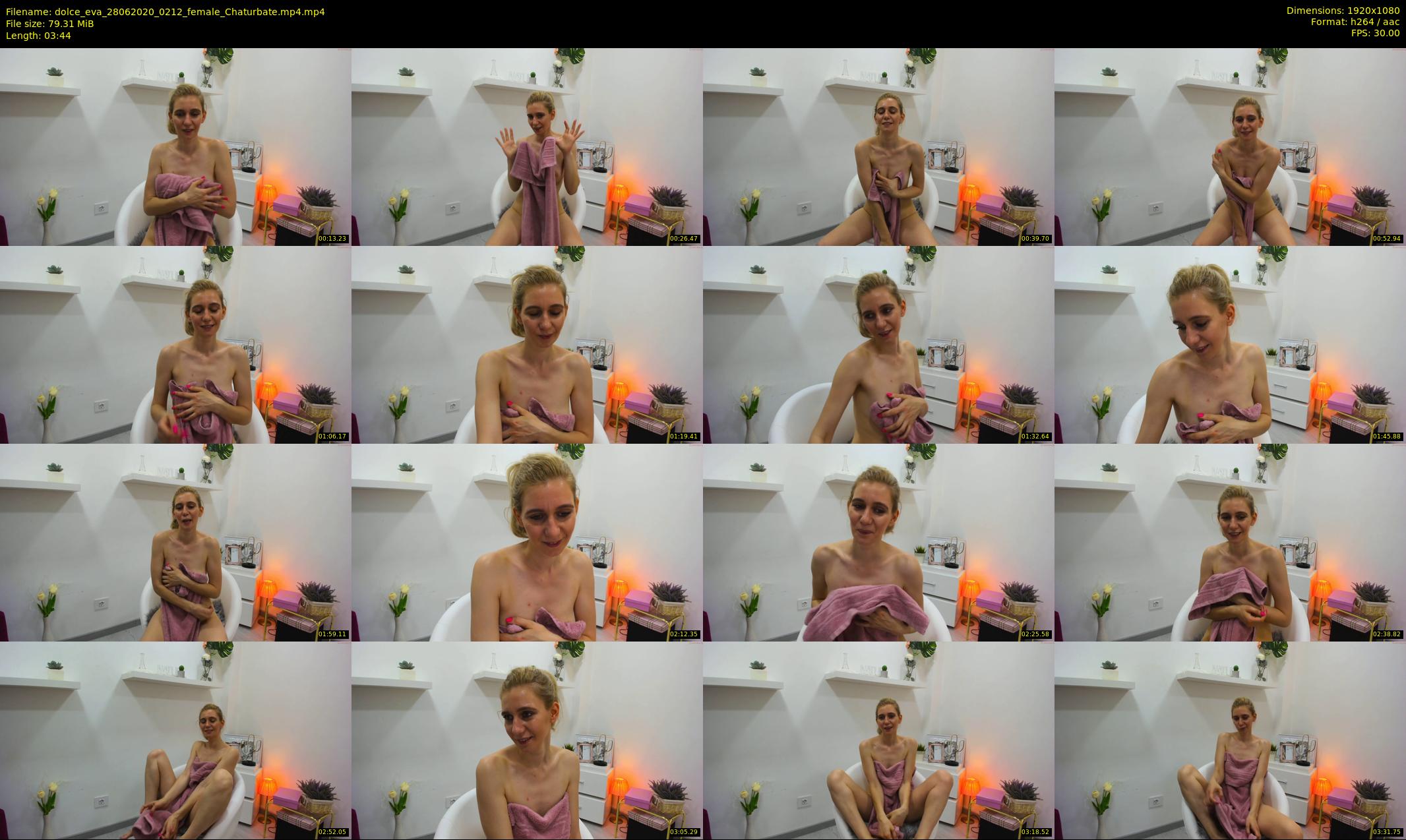 dolce_eva — 4 minute Chaturbate female cam show recording, 1080p, Jun 28, 2020