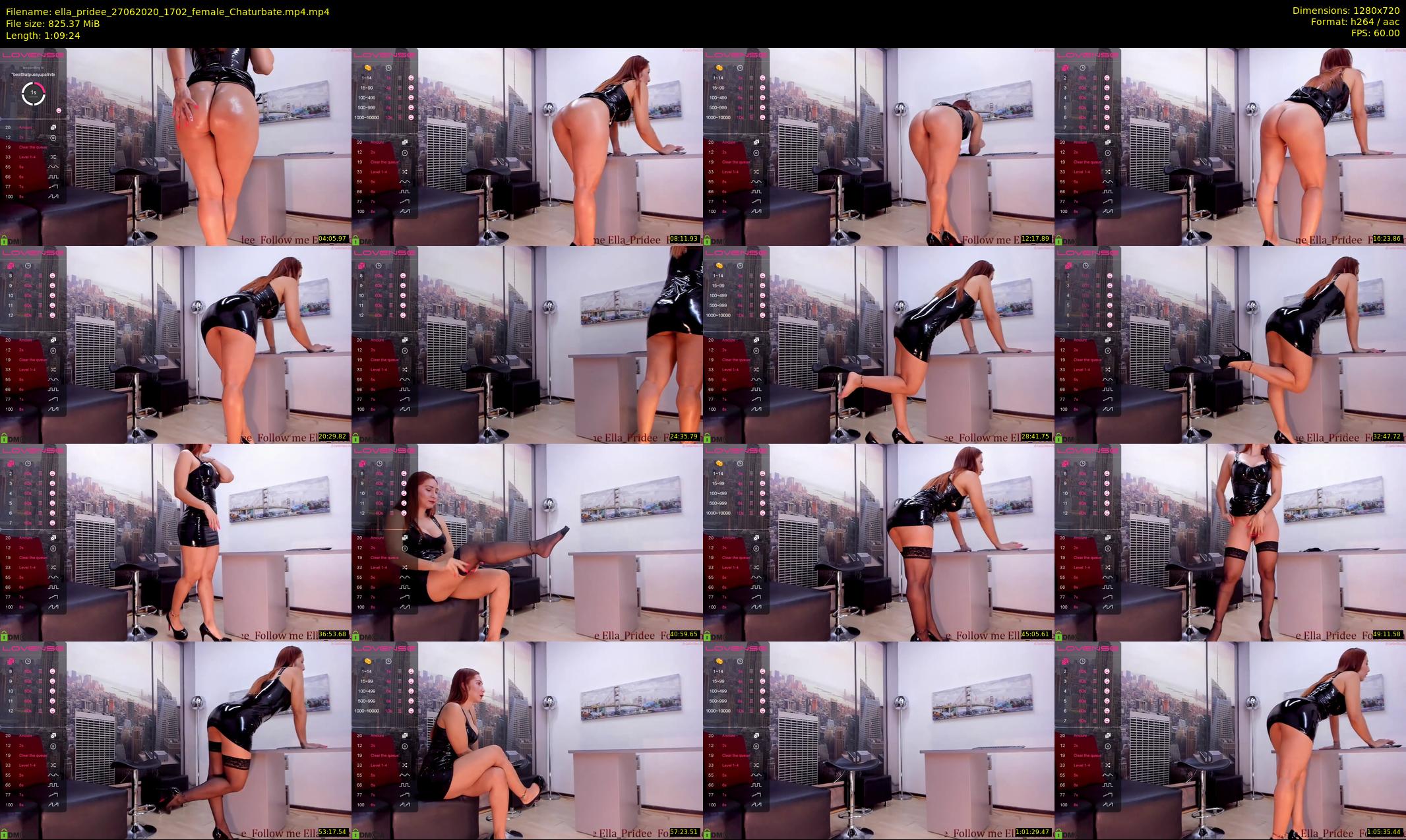 ella_pridee — 70 minute Chaturbate female cam show recording, 720p, Jun 27, 2020