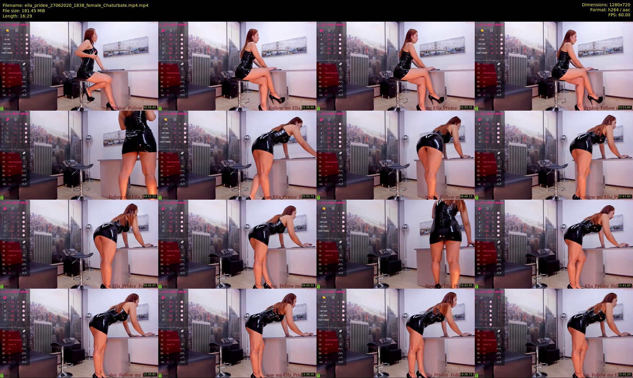 ella_pridee — 17 minute Chaturbate female cam show recording, 720p, Jun 27, 2020