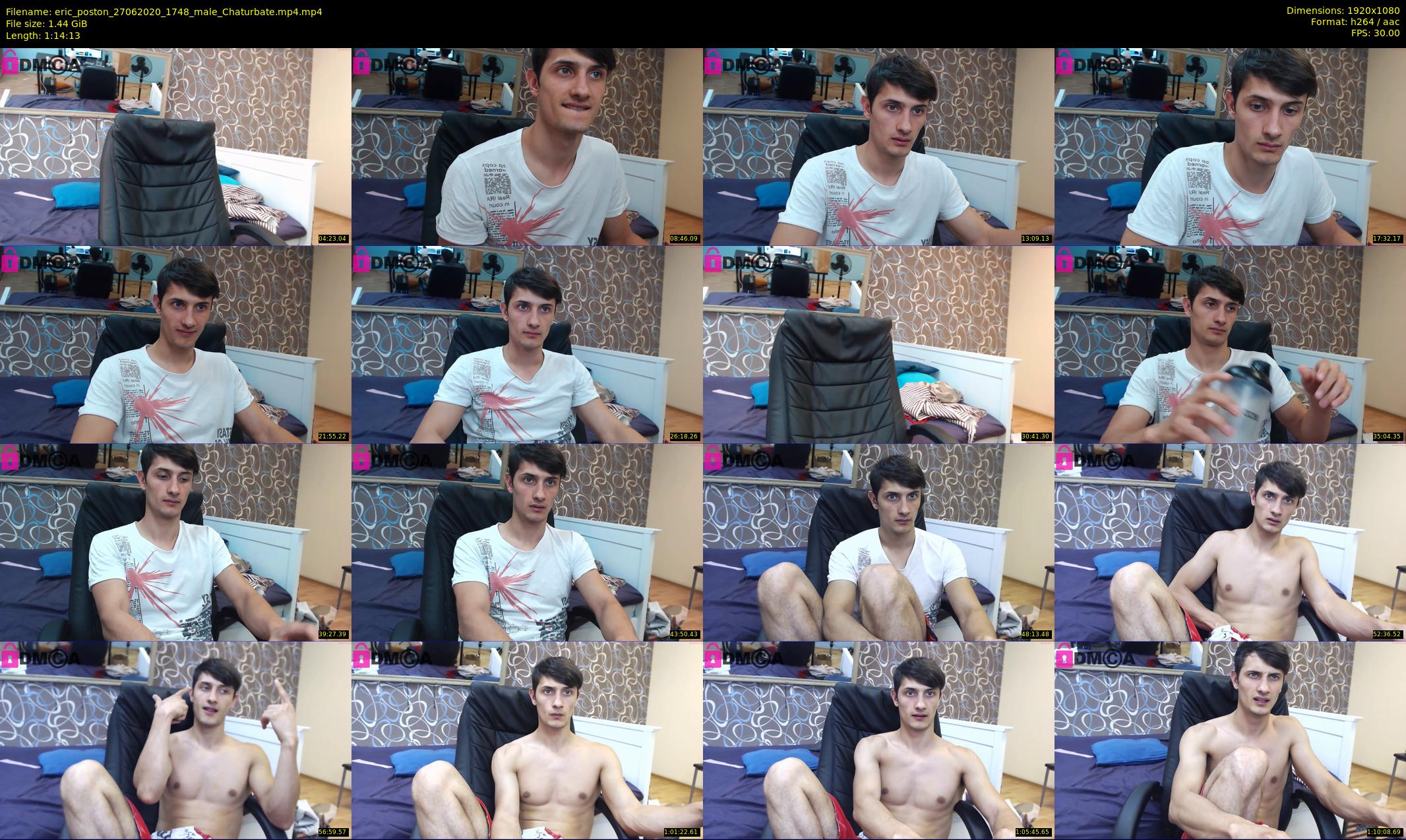 eric_poston — 75 minute Chaturbate male cam show recording, 1080p, Jun 27, 2020