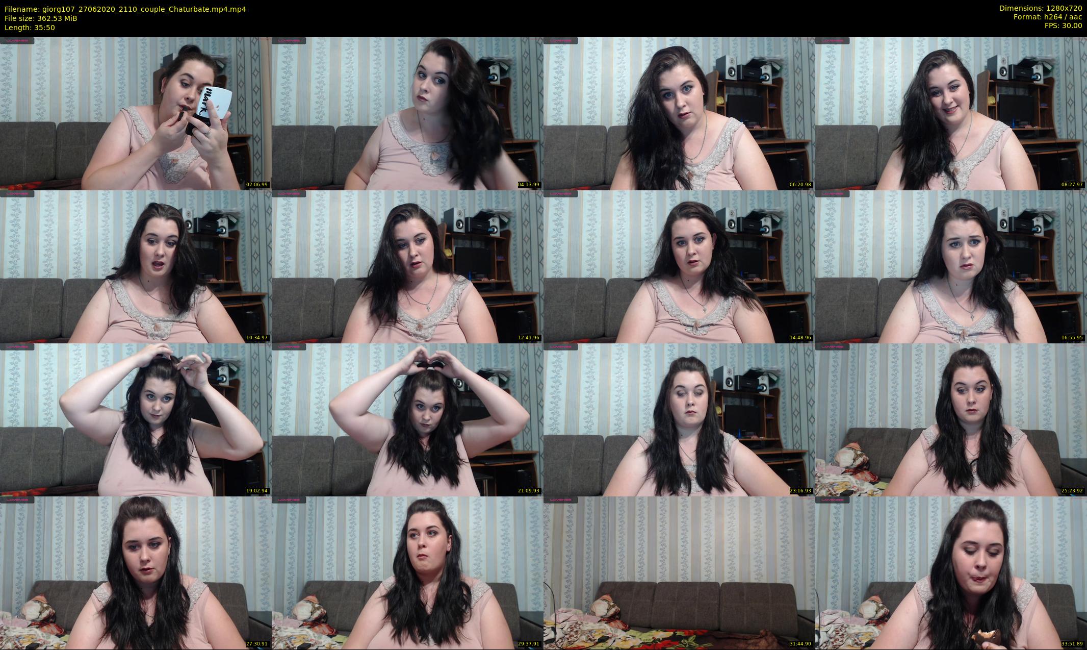 giorg107 — 36 minute Chaturbate couple cam show recording, 720p, Jun 27, 2020