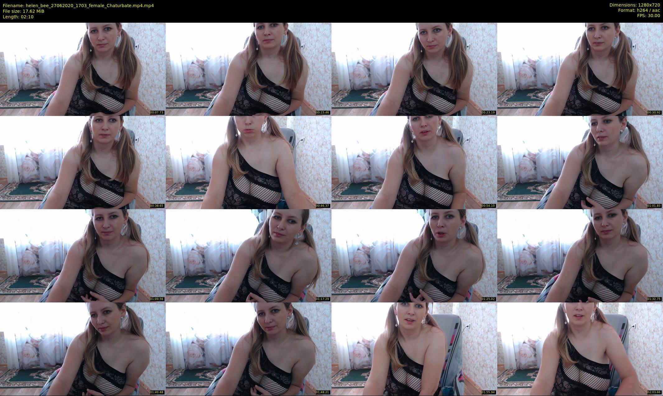 helen_bee — 3 minute Chaturbate female cam show recording, 720p, Jun 27, 2020