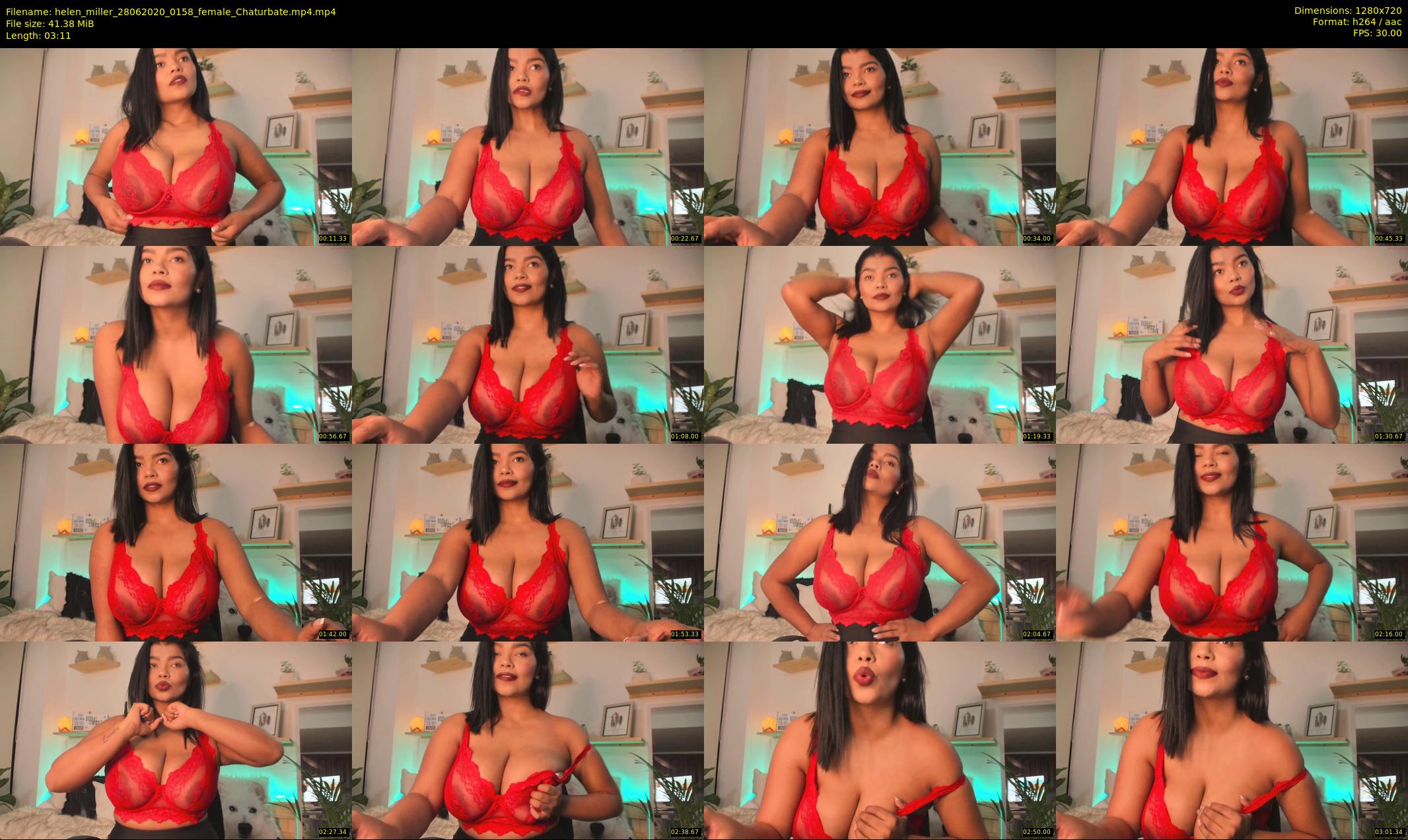 helen_miller — 4 minute Chaturbate female cam show recording, 720p, Jun 28, 2020