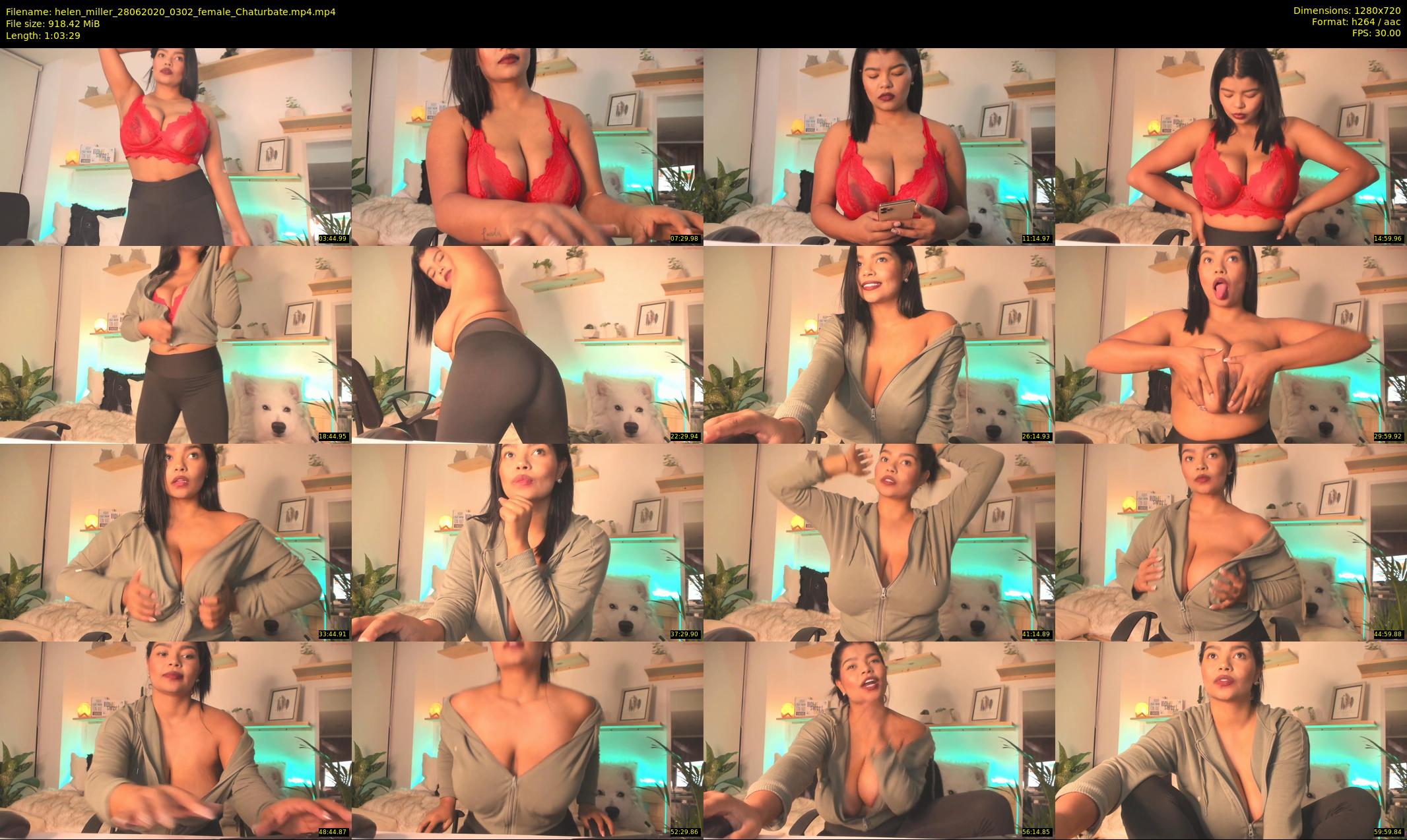 helen_miller — 64 minute Chaturbate female cam show recording, 720p, Jun 28, 2020
