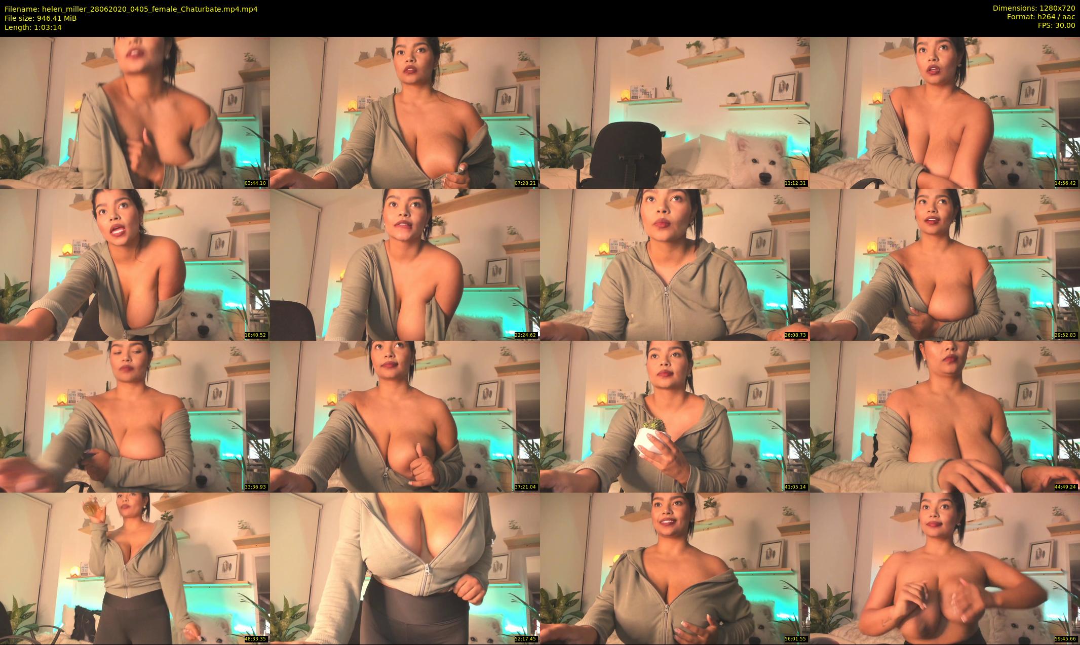 helen_miller — 64 minute Chaturbate female cam show recording, 720p, Jun 28, 2020