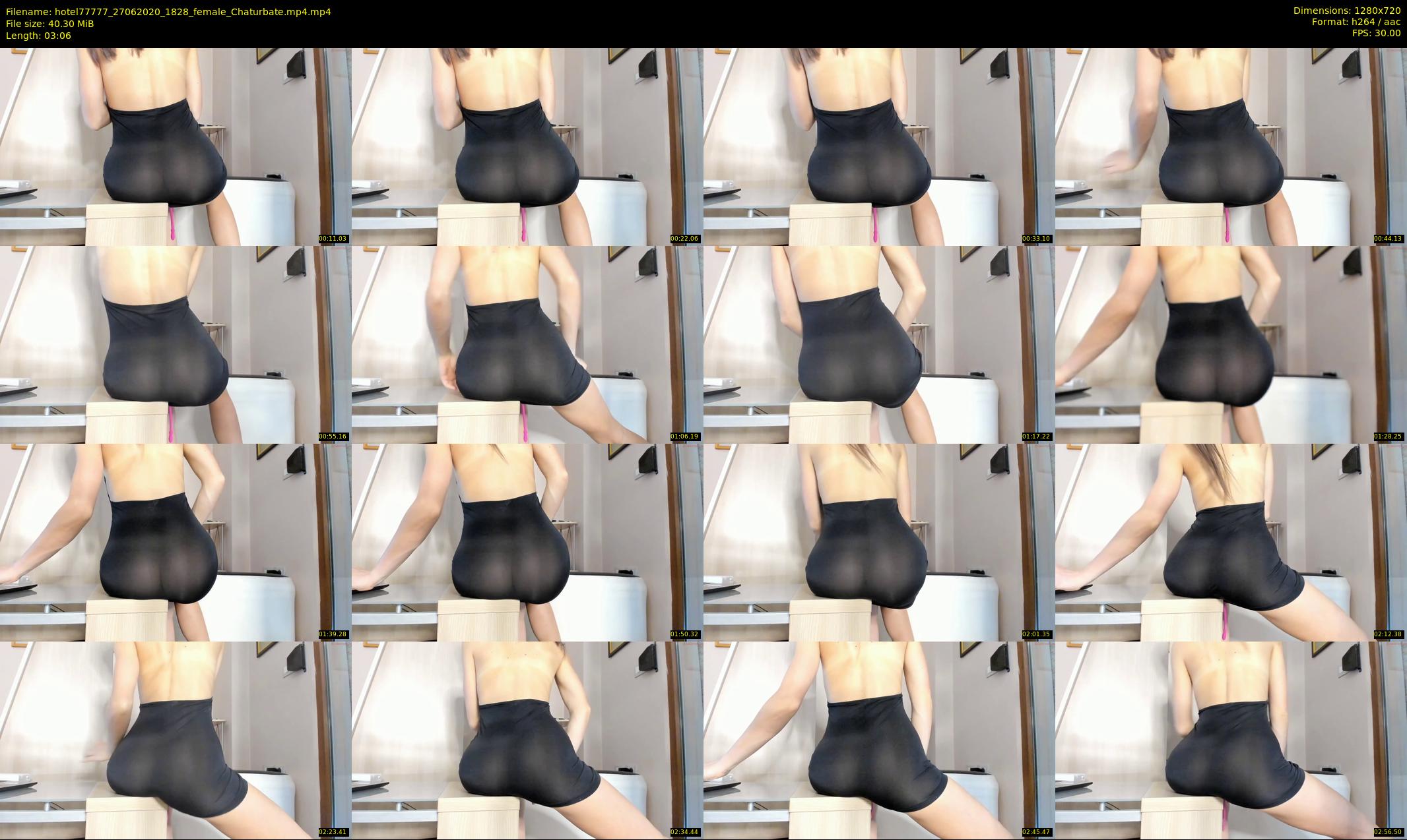 hotel77777 — 4 minute Chaturbate female cam show recording, 720p, Jun 27, 2020