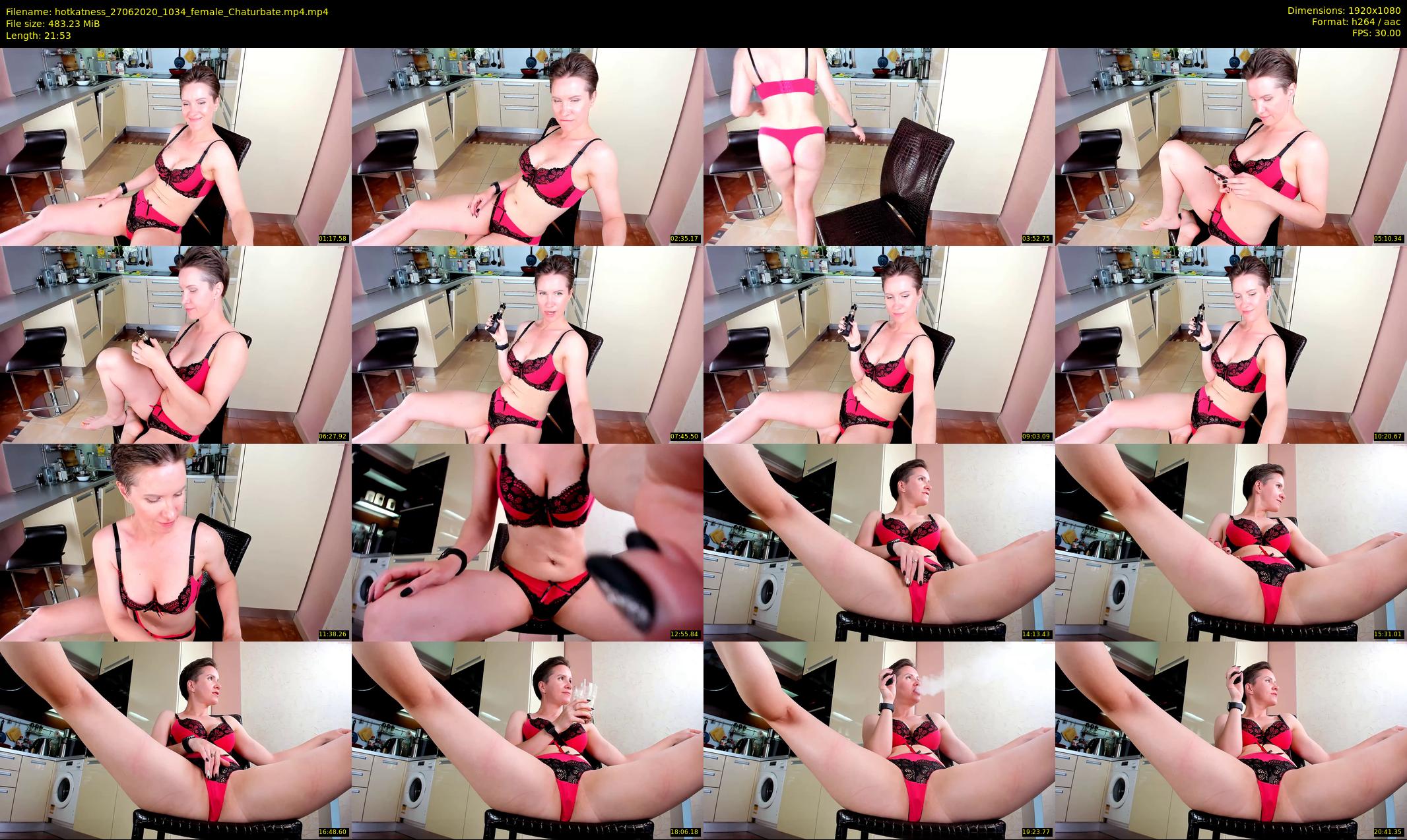 hotkatness — 22 minute Chaturbate female cam show recording, 1080p, Jun 27, 2020