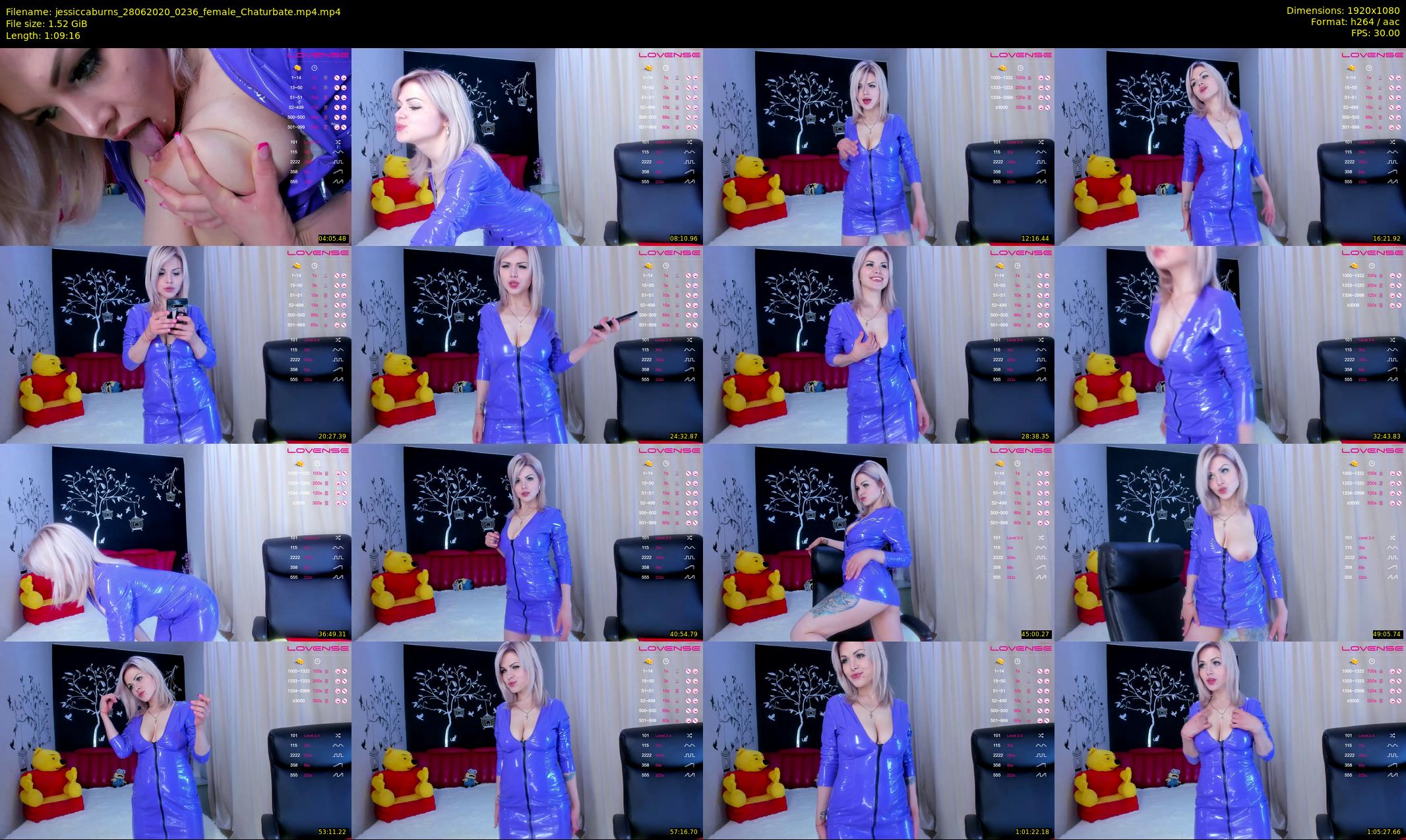 jessiccaburns — 70 minute Chaturbate female cam show recording, 1080p, Jun 28, 2020
