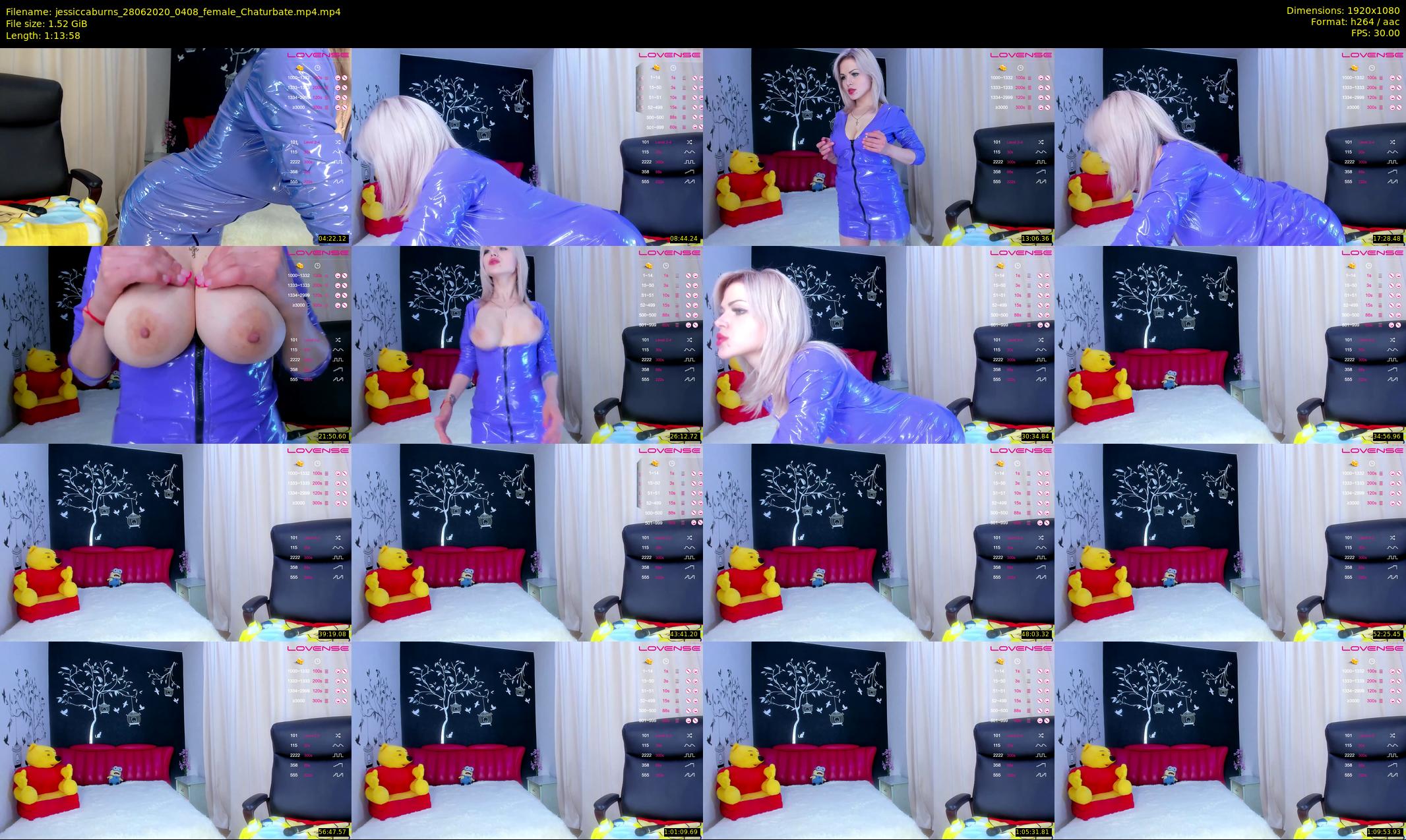 jessiccaburns — 74 minute Chaturbate female cam show recording, 1080p, Jun 28, 2020