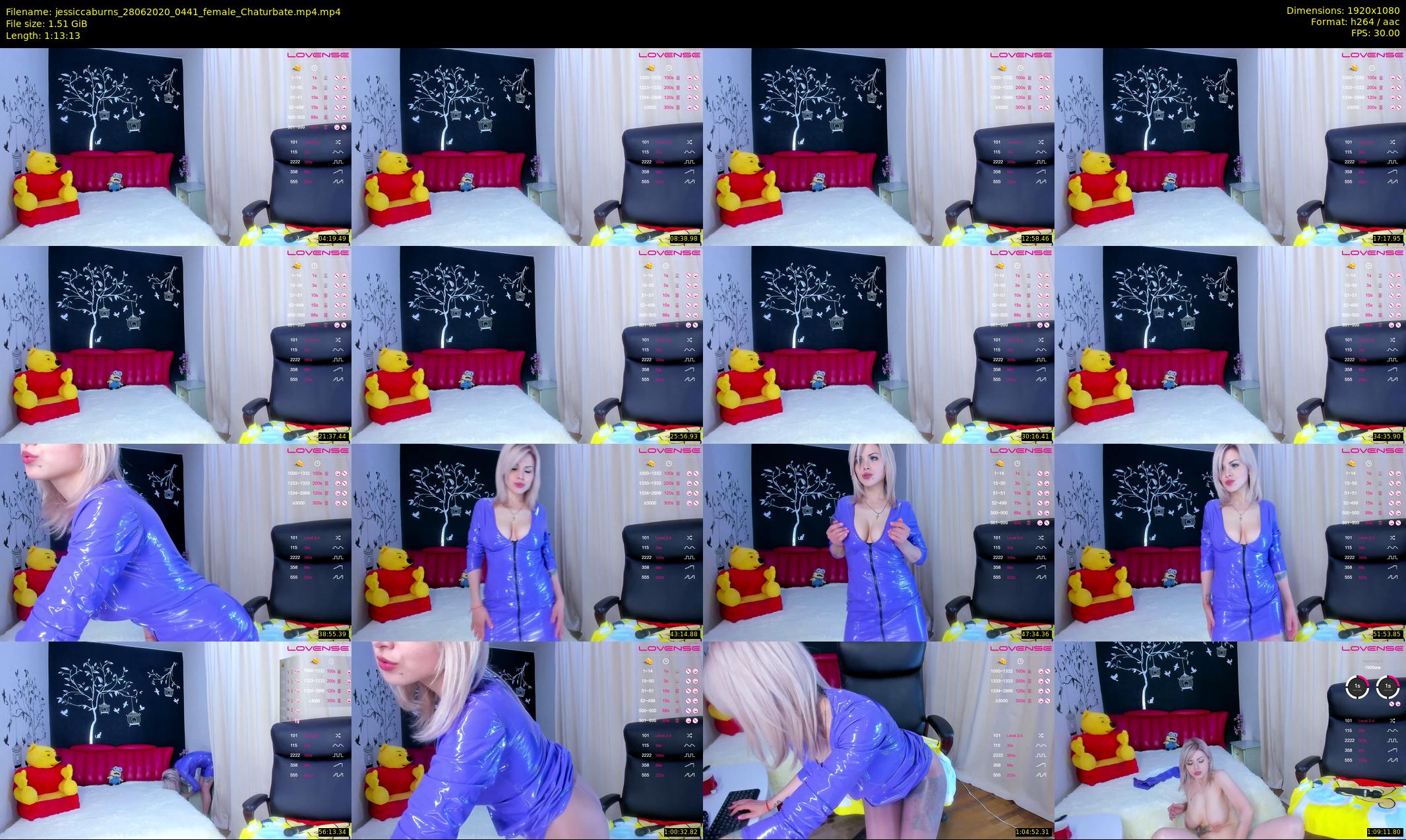 jessiccaburns — 74 minute Chaturbate female cam show recording, 1080p, Jun 28, 2020