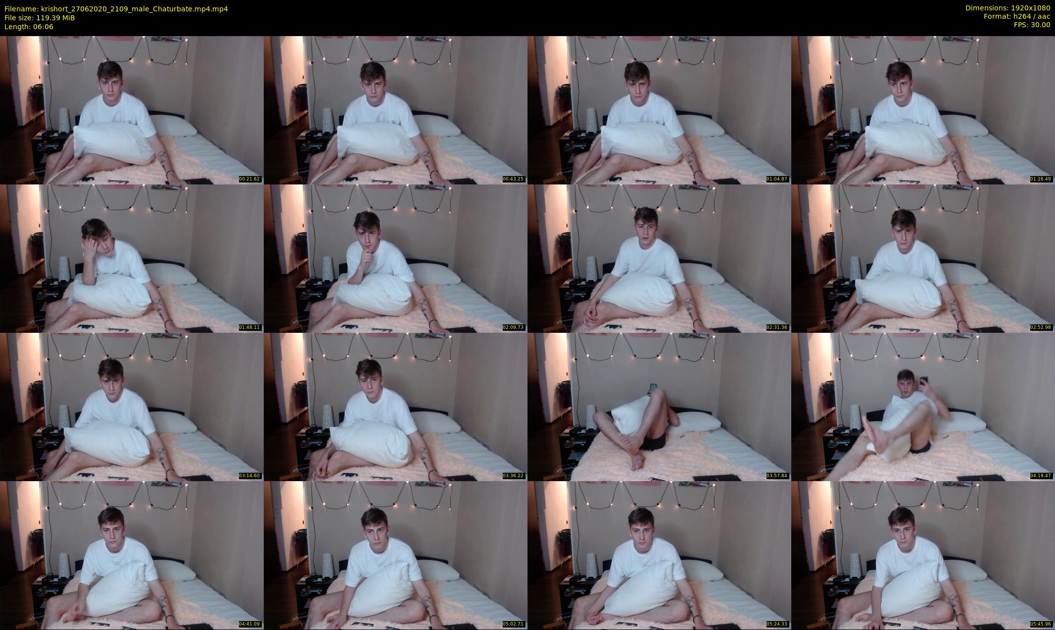 krishort — 7 minute Chaturbate male cam show recording, 1080p, Jun 27, 2020