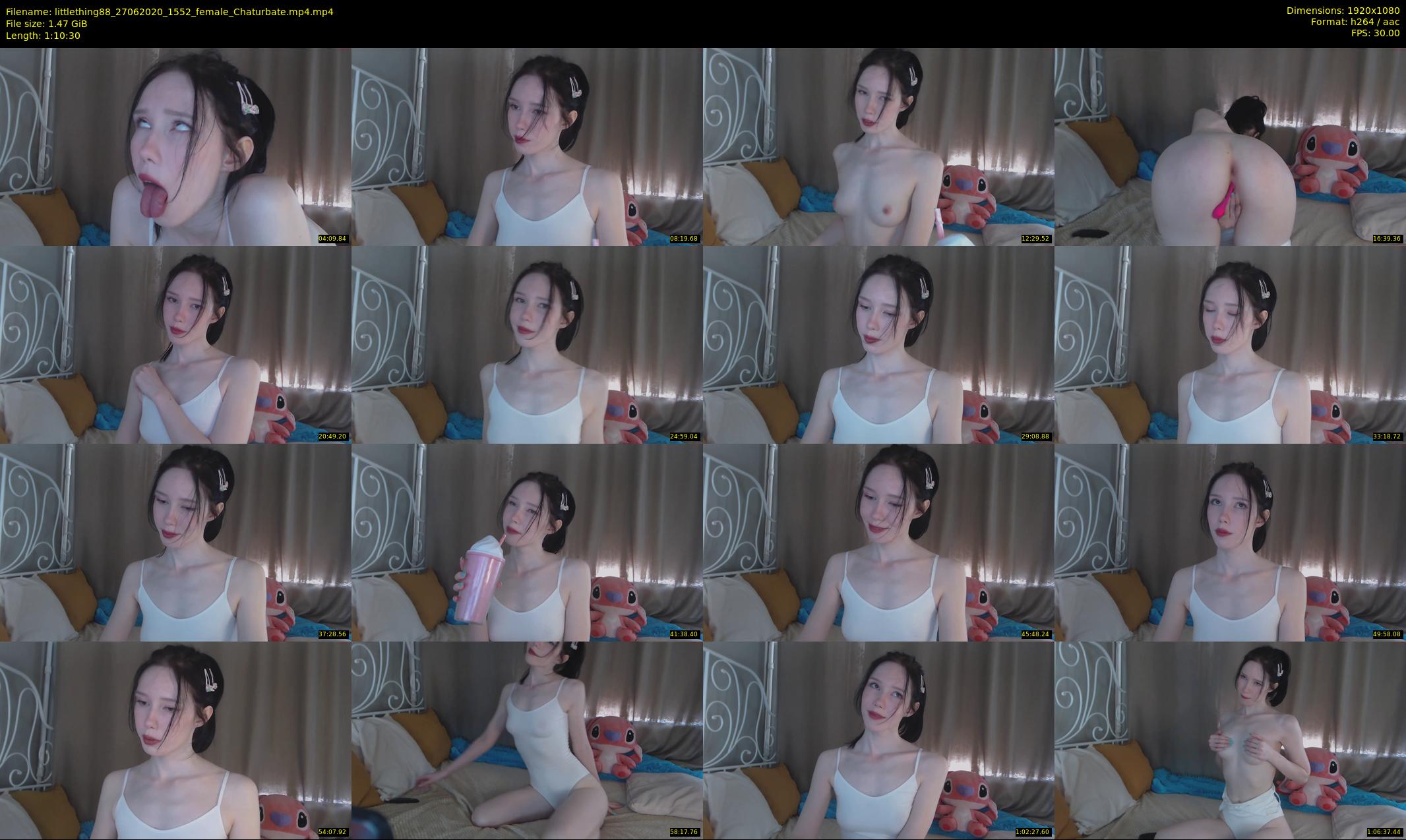 littlething88 — 71 minute Chaturbate female cam show recording, 1080p, Jun 27, 2020