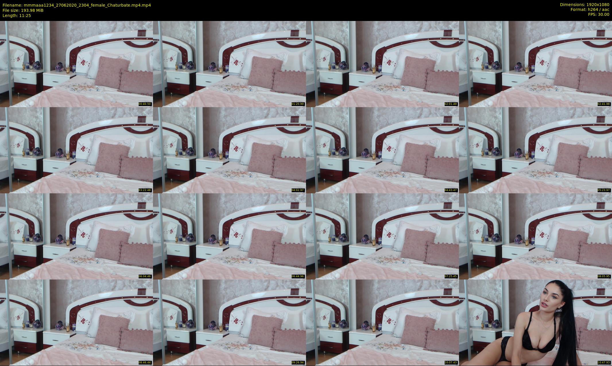 mmmaaa1234 — 12 minute Chaturbate female cam show recording, 1080p, Jun 27, 2020