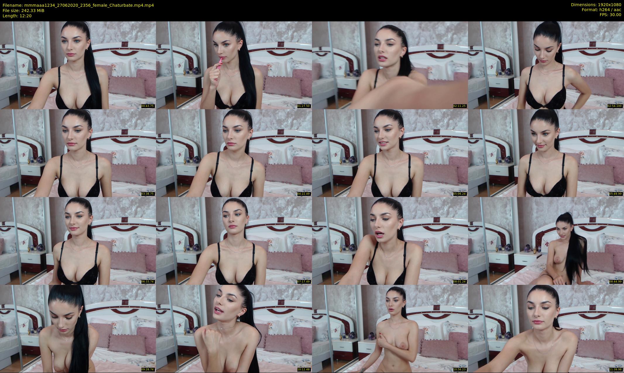 mmmaaa1234 — 13 minute Chaturbate female cam show recording, 1080p, Jun 27, 2020