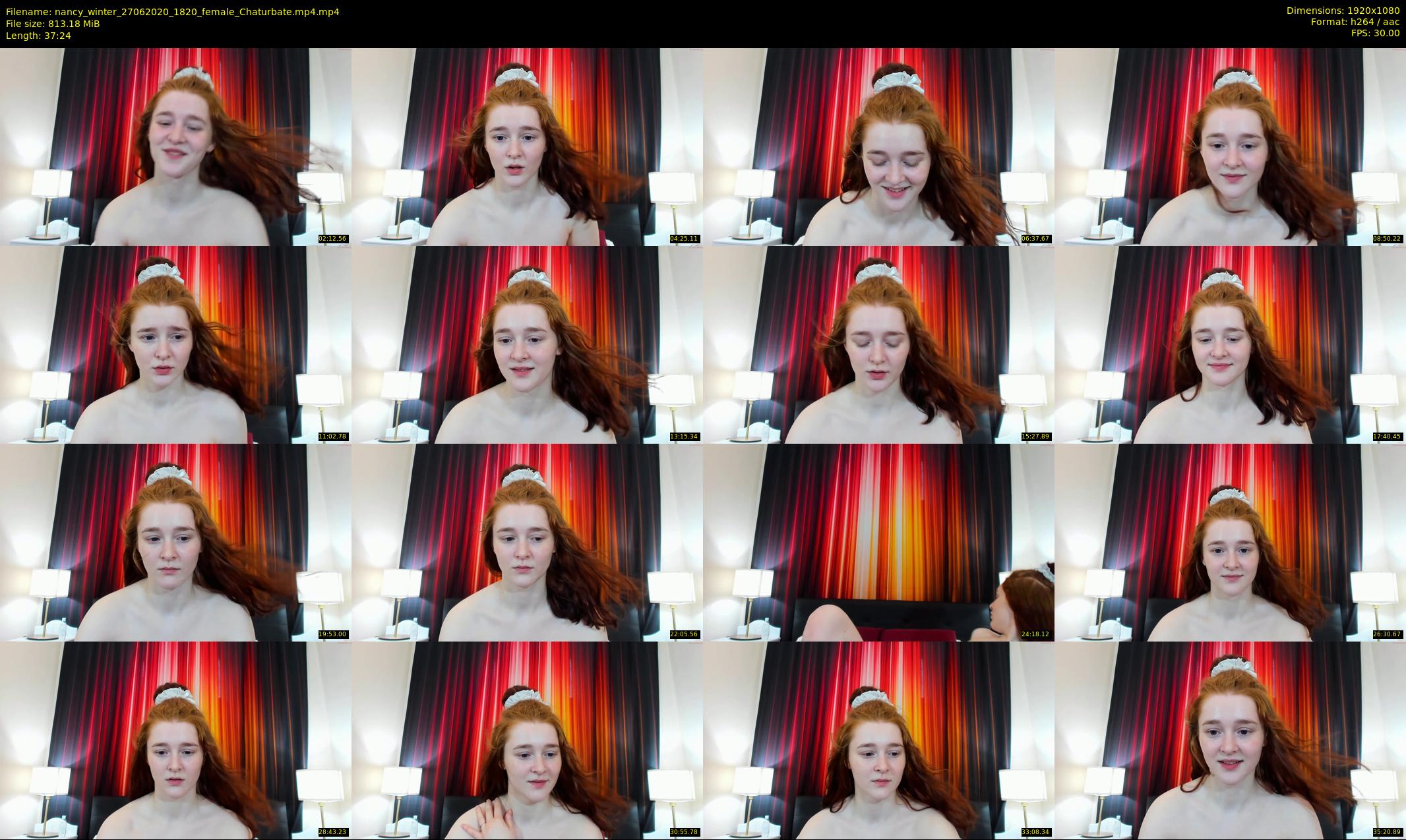 nancy_winter — 38 minute Chaturbate female cam show recording, 1080p, Jun 27, 2020