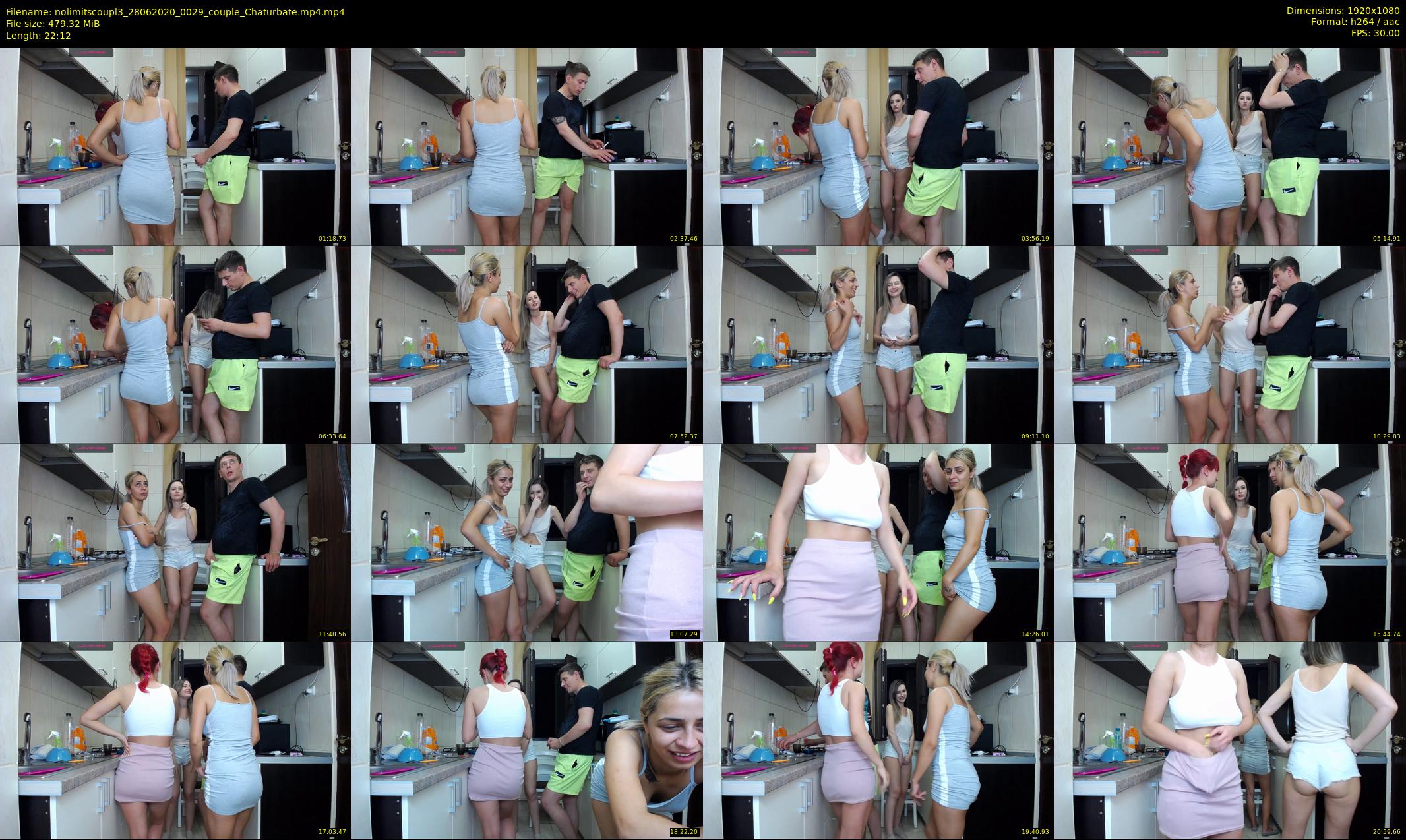 nolimitscoupl3 — 23 minute Chaturbate couple cam show recording, 1080p, Jun 28, 2020