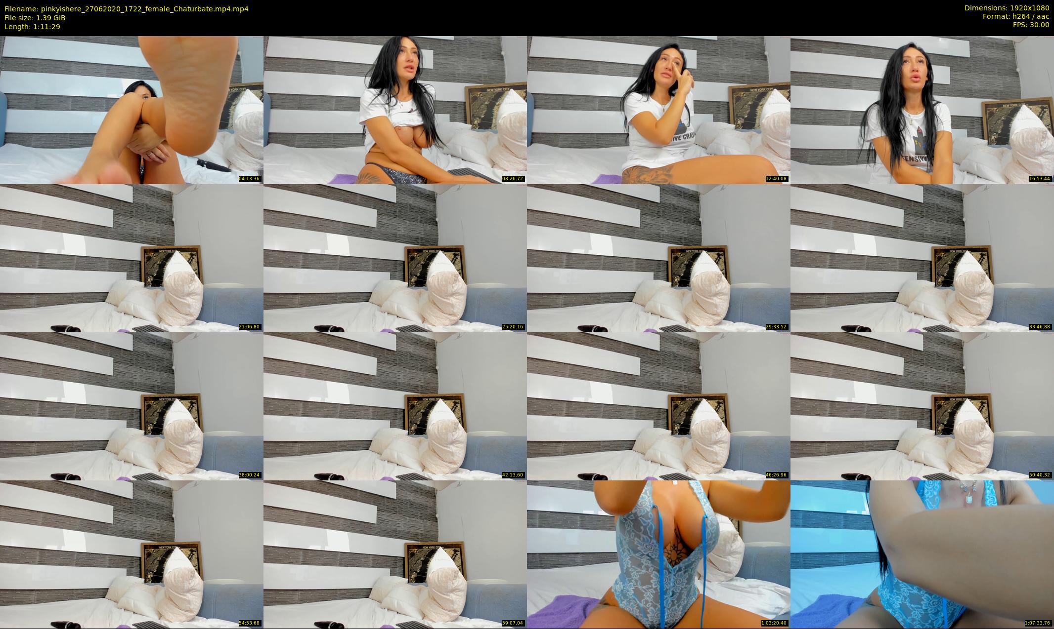 pinkyishere — 72 minute Chaturbate female cam show recording, 1080p, Jun 27, 2020