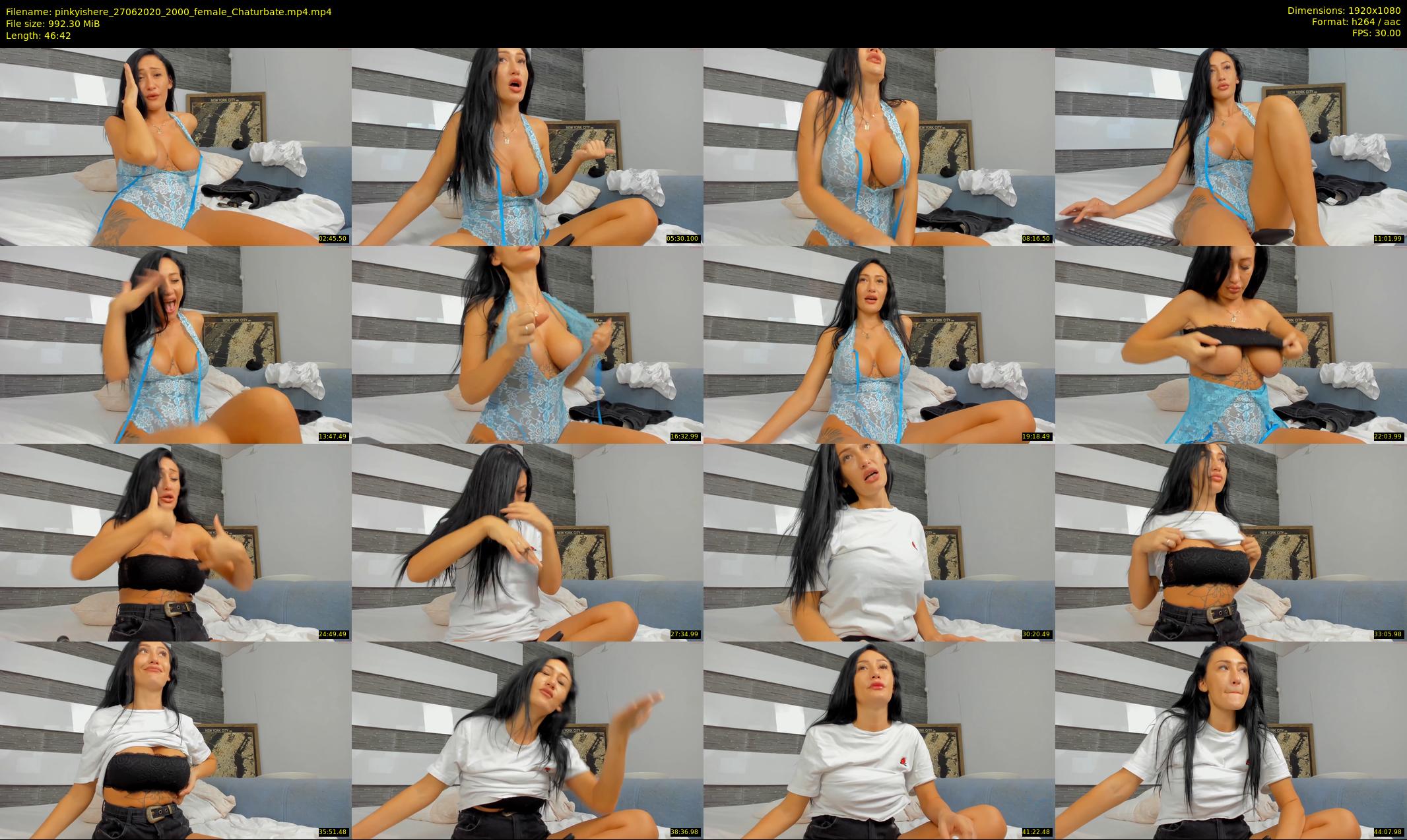 pinkyishere — 47 minute Chaturbate female cam show recording, 1080p, Jun 27, 2020