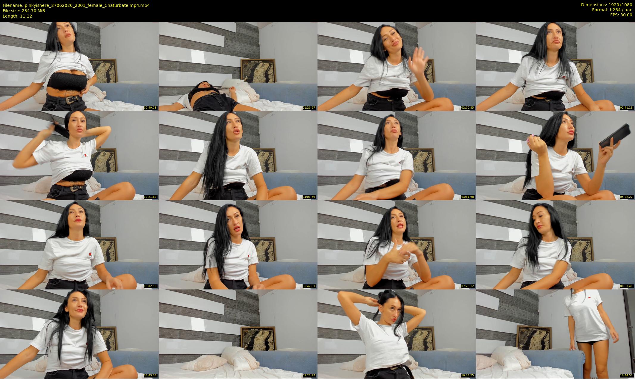pinkyishere — 12 minute Chaturbate female cam show recording, 1080p, Jun 27, 2020