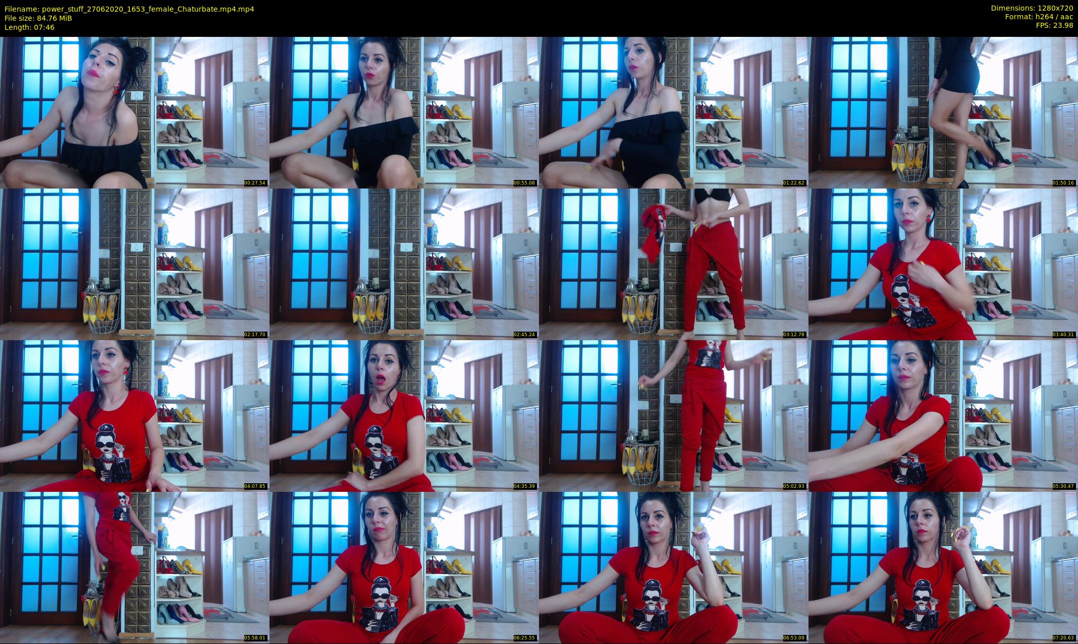 power_stuff — 8 minute Chaturbate female cam show recording, 720p, Jun 27, 2020