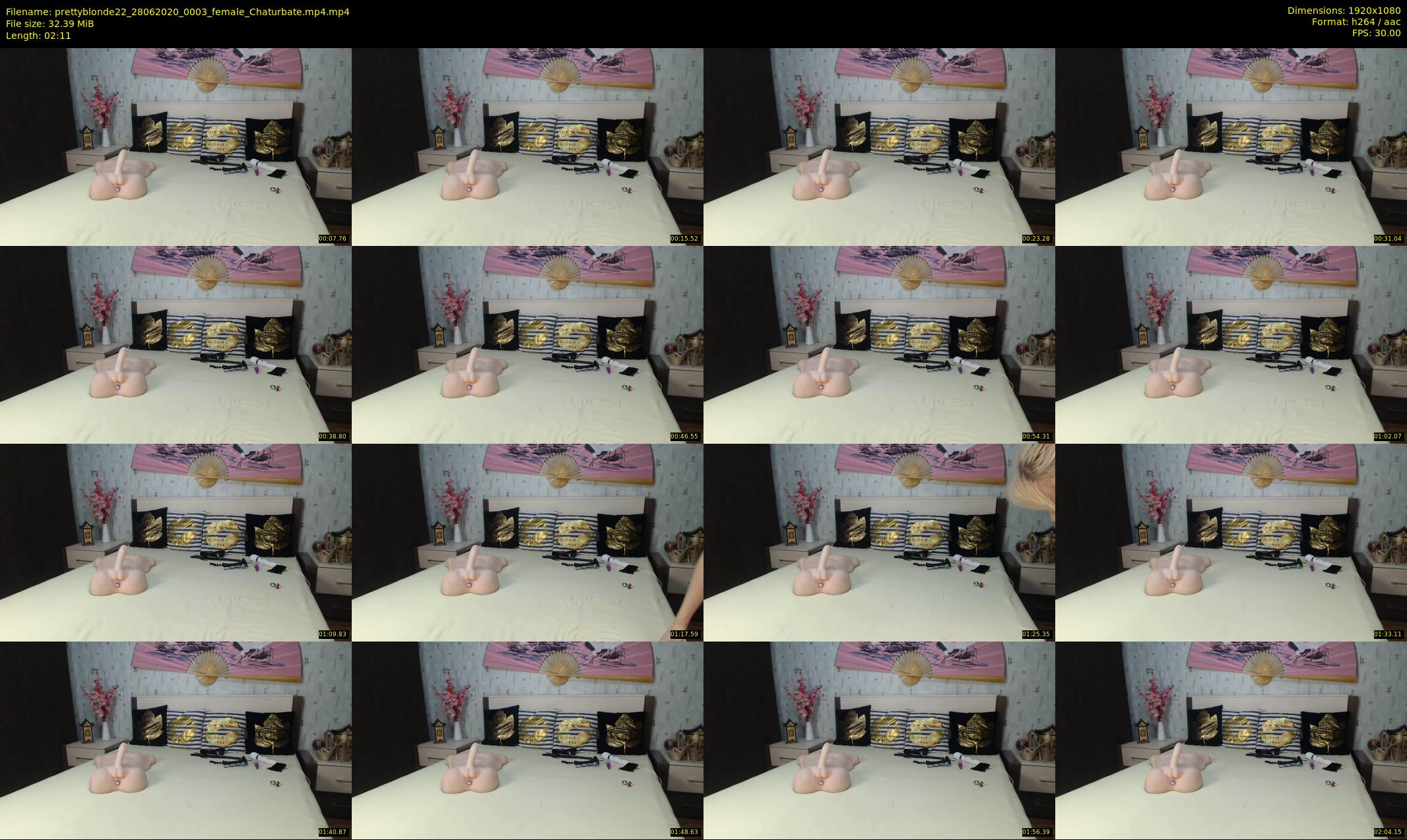 prettyblonde22 — 3 minute Chaturbate female cam show recording, 1080p, Jun 28, 2020
