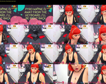 pyrowayne — 54 minute Chaturbate female cam show recording, 720p, Jun 28, 2020