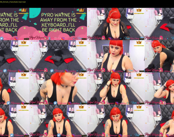 pyrowayne — 54 minute Chaturbate female cam show recording, 720p, Jun 28, 2020