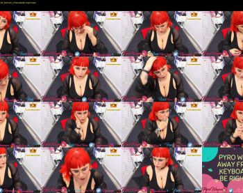 pyrowayne — 5 minute Chaturbate female cam show recording, 720p, Jun 28, 2020