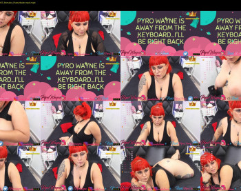pyrowayne — 54 minute Chaturbate female cam show recording, 720p, Jun 28, 2020