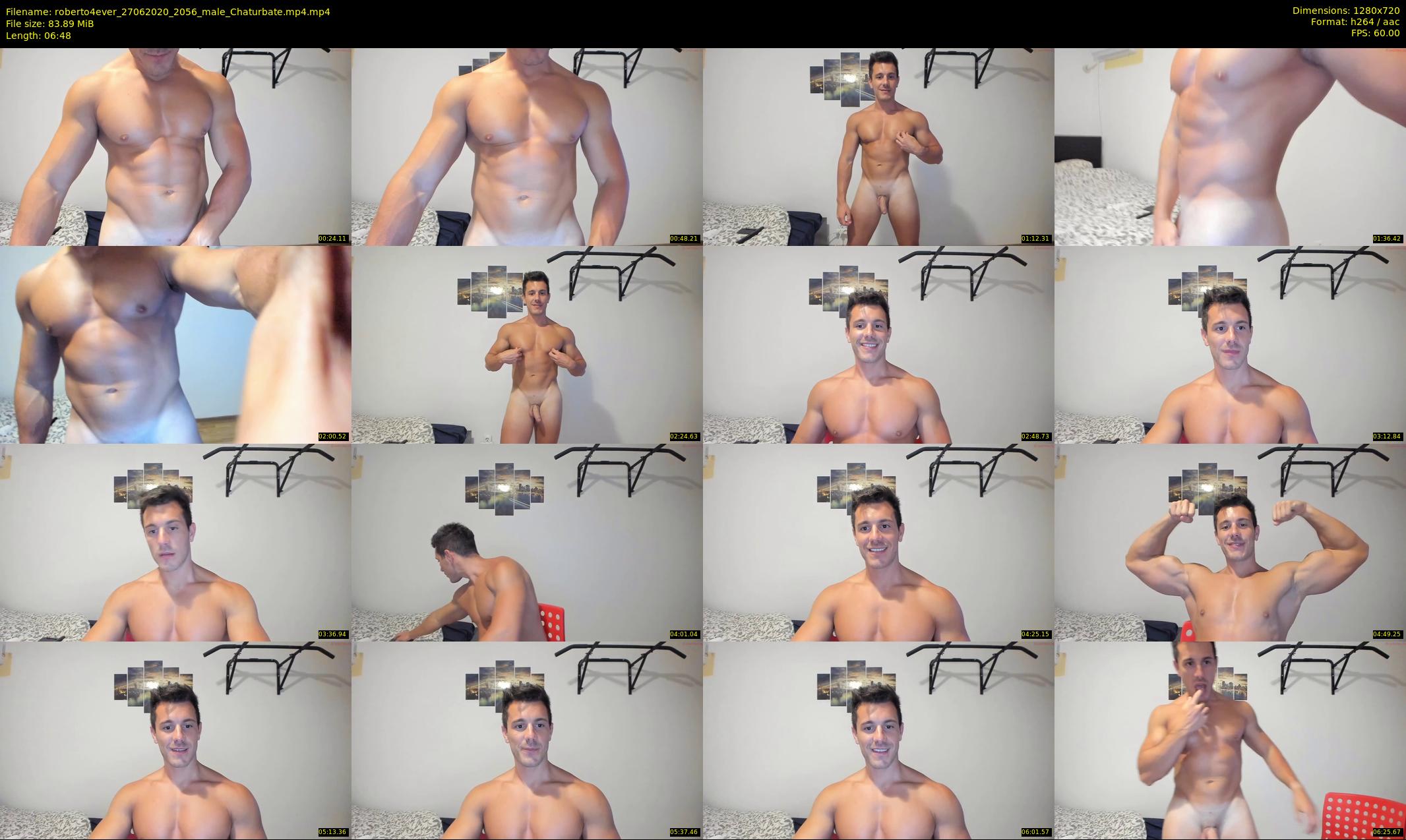 roberto4ever — 7 minute Chaturbate male cam show recording, 720p, Jun 27, 2020