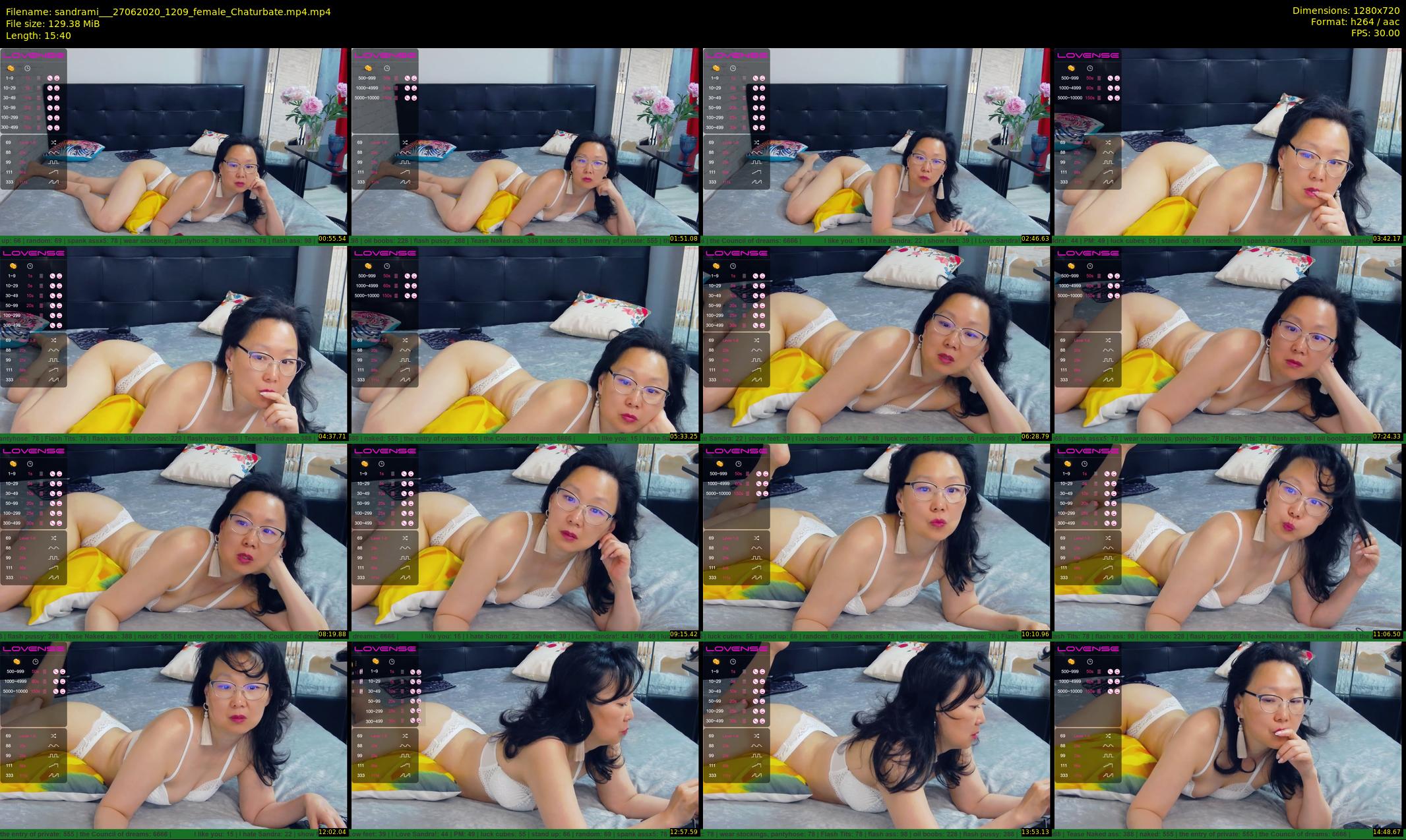 sandrami__ — 16 minute Chaturbate female cam show recording, 720p, Jun 27, 2020