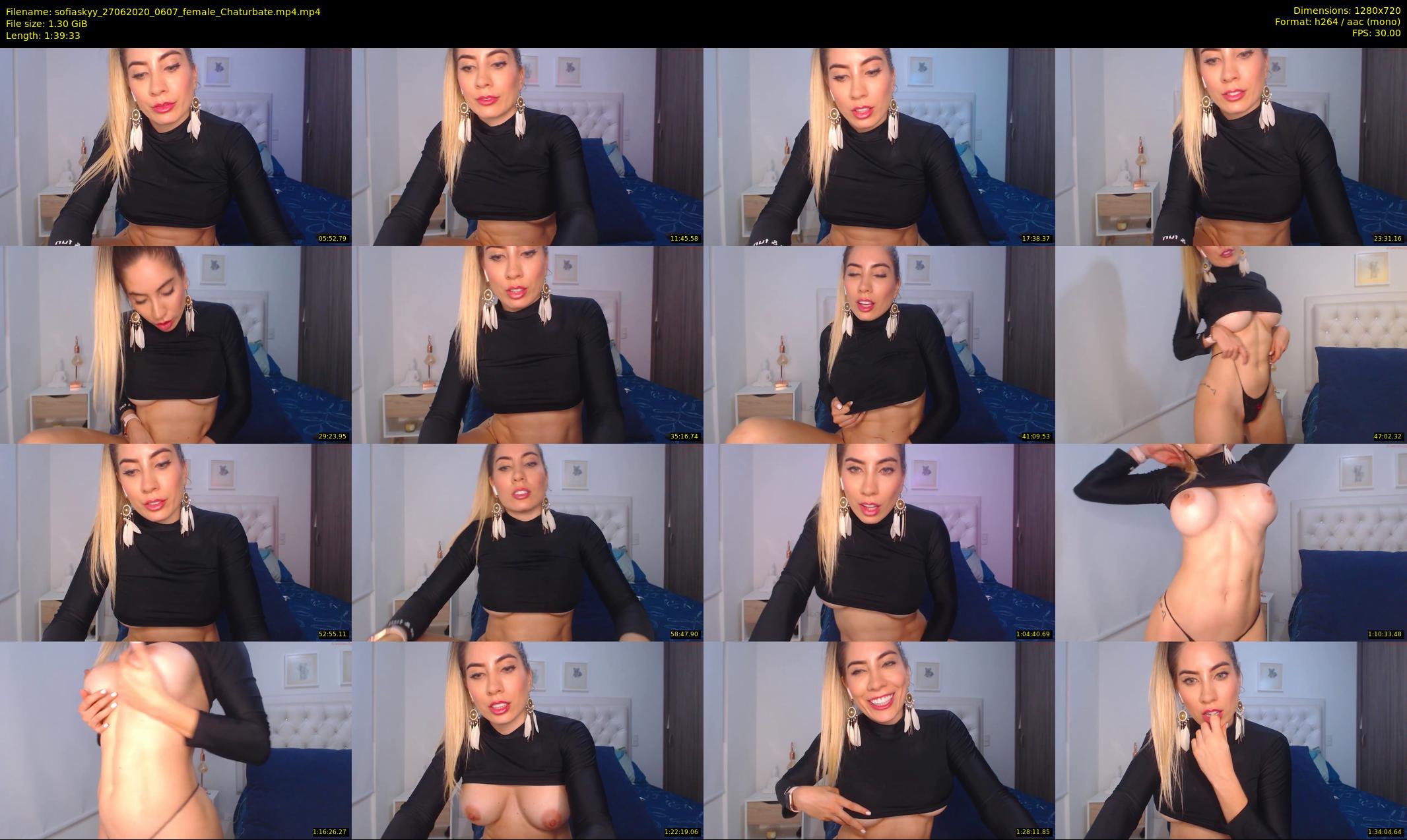 sofiaskyy — 100 minute Chaturbate female cam show recording, 720p, Jun 27, 2020
