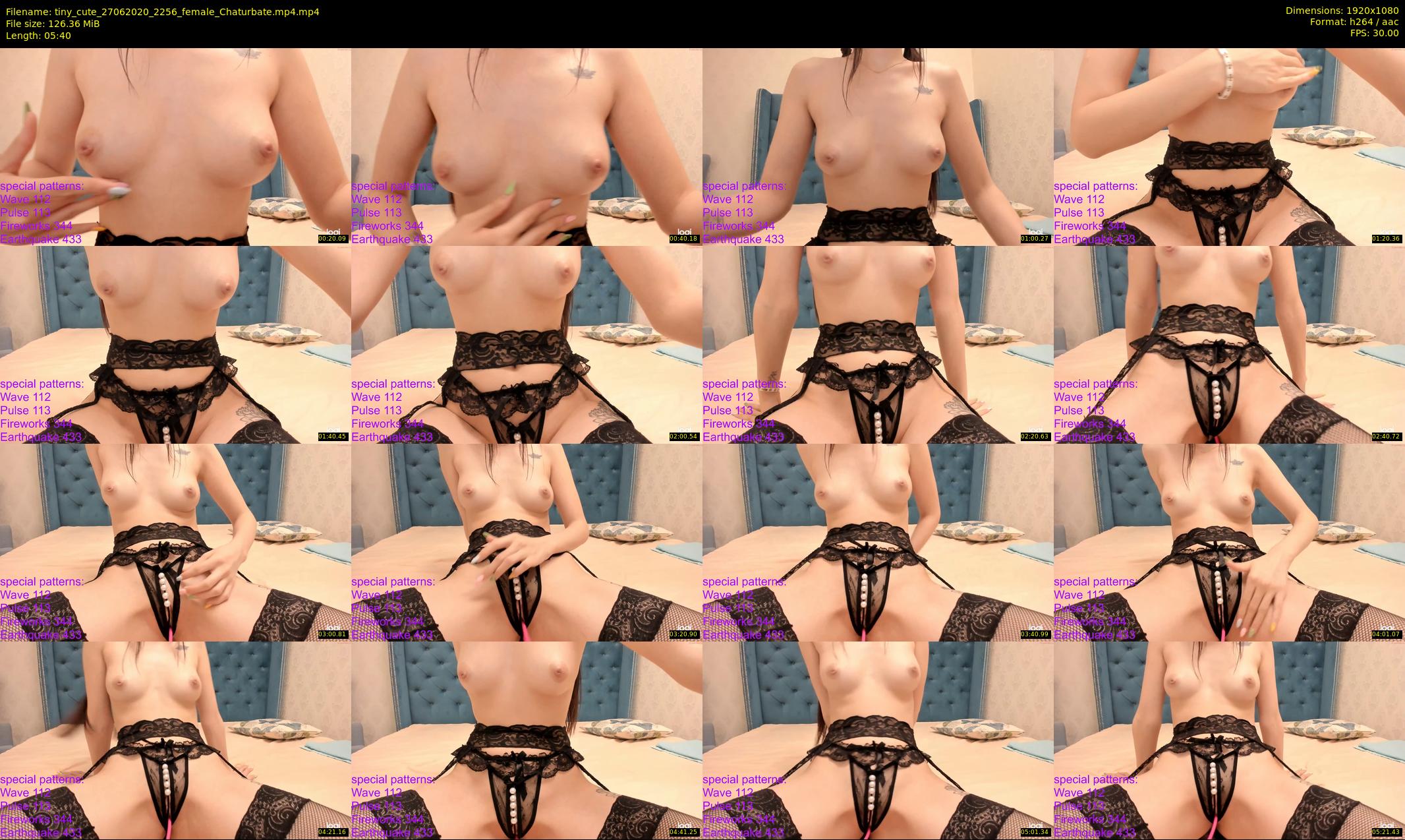 tiny_cute — 6 minute Chaturbate female cam show recording, 1080p, Jun 27, 2020