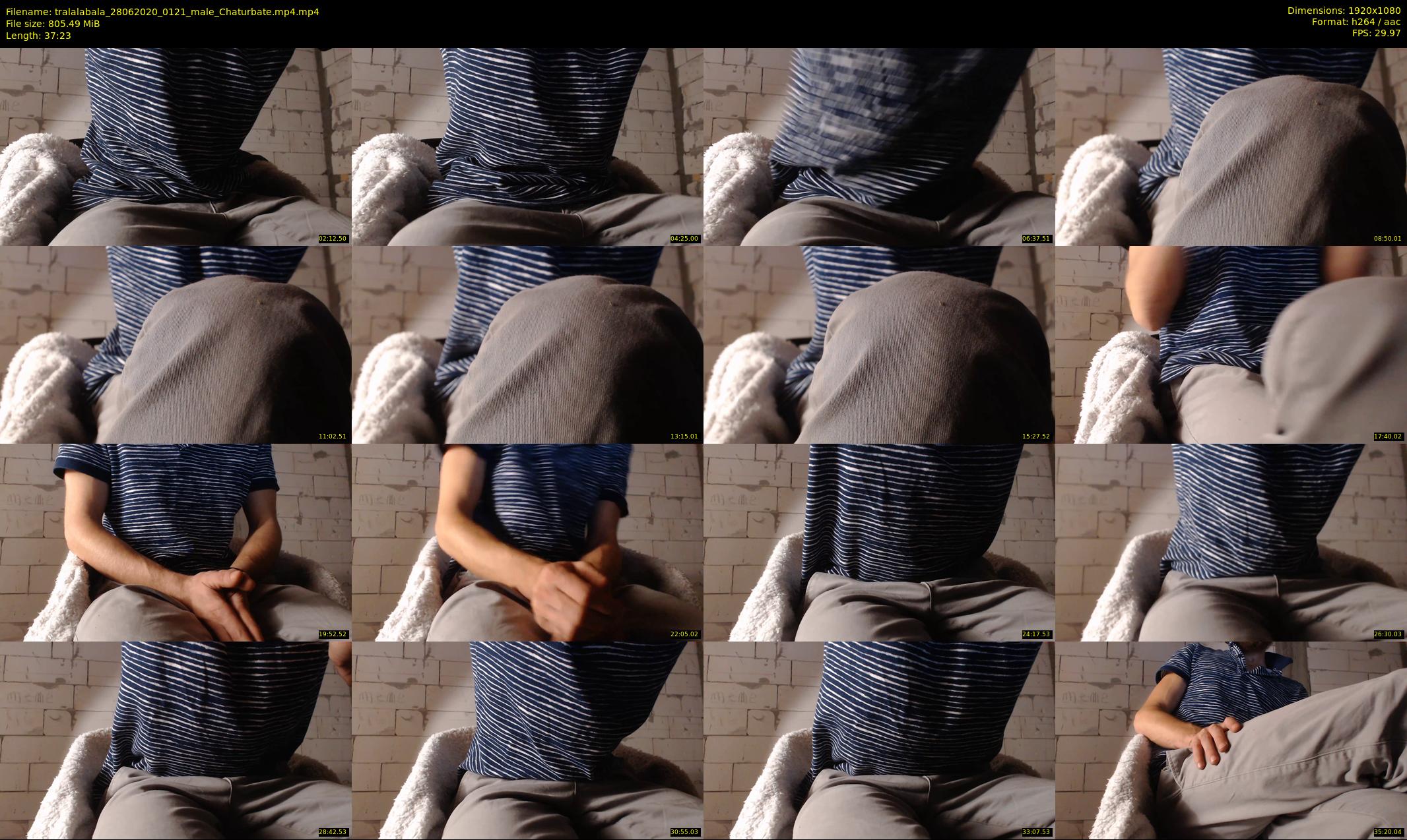 tralalabala — 38 minute Chaturbate male cam show recording, 1080p, Jun 28, 2020